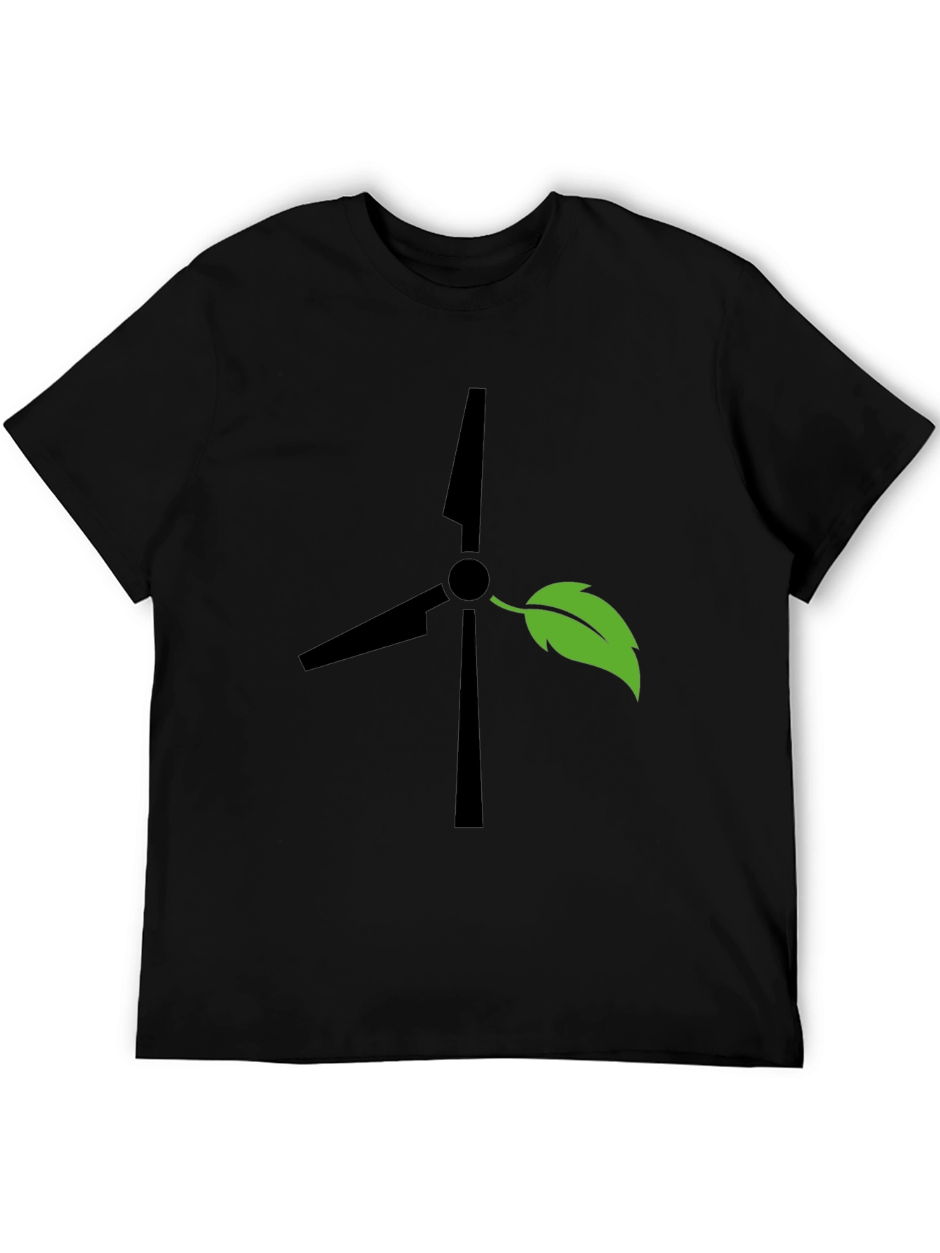 Eco-Friendly Turbine Graphic Tee