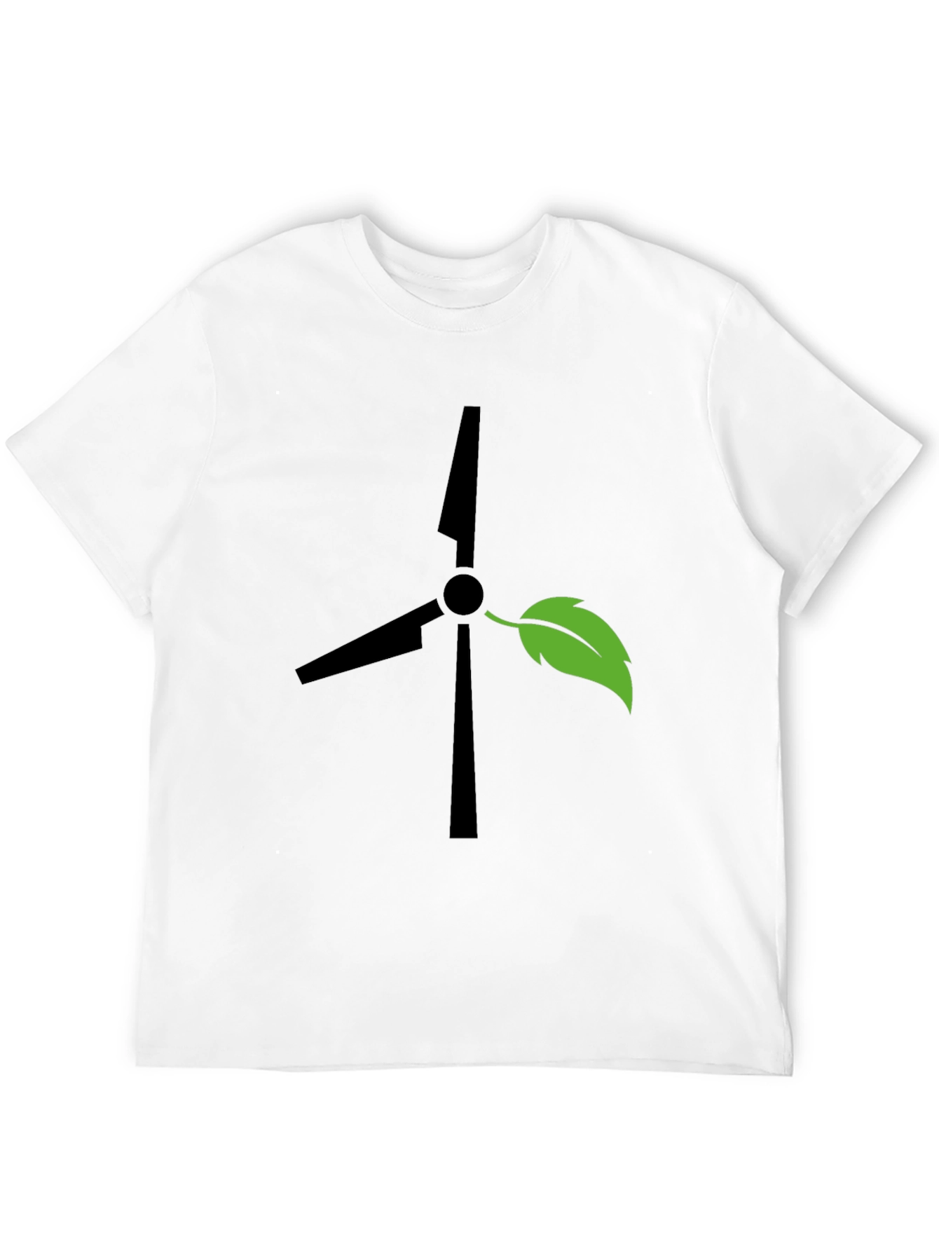 Eco-Friendly Turbine Graphic Tee