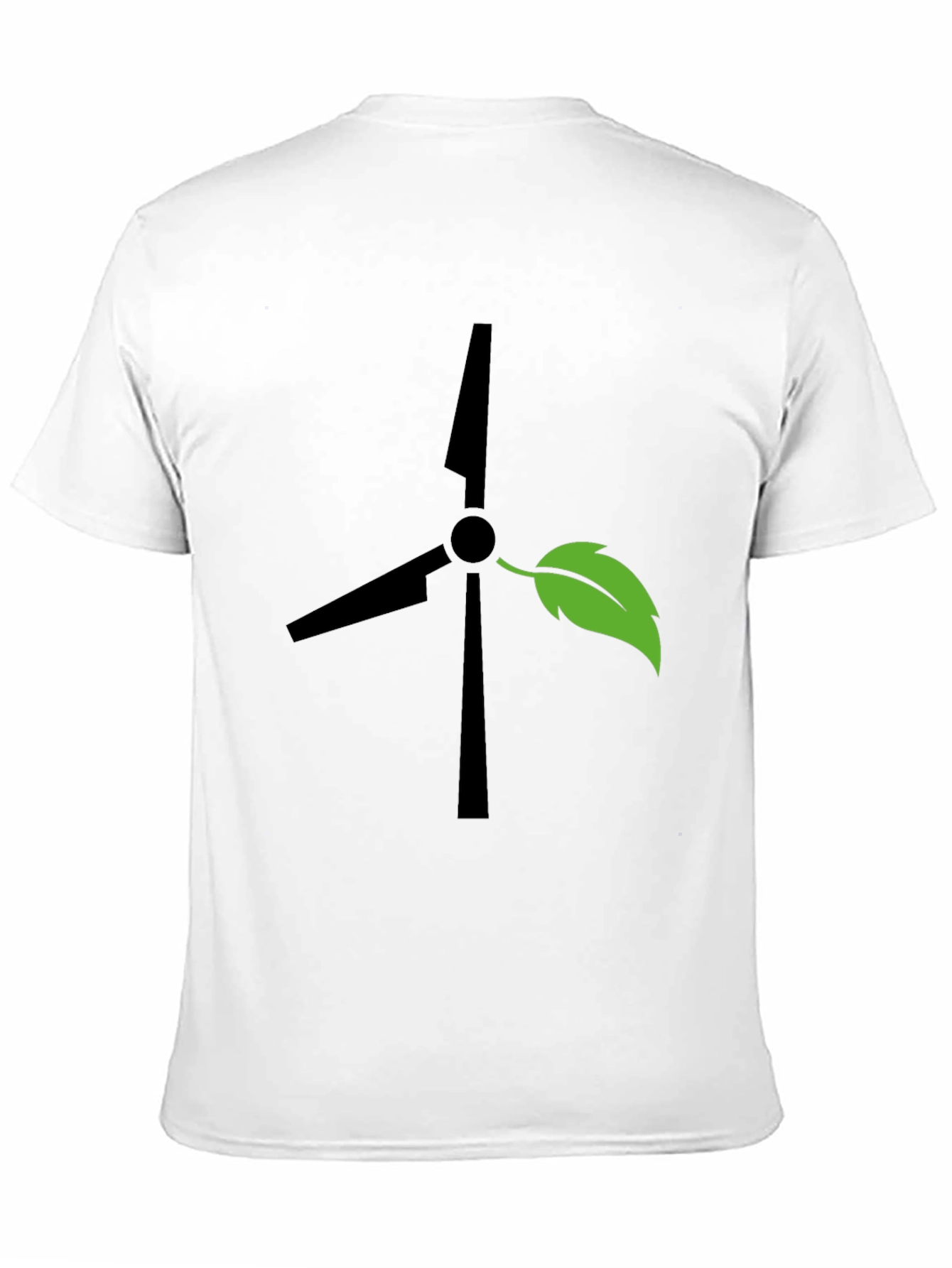 Eco-Friendly Turbine Graphic Tee