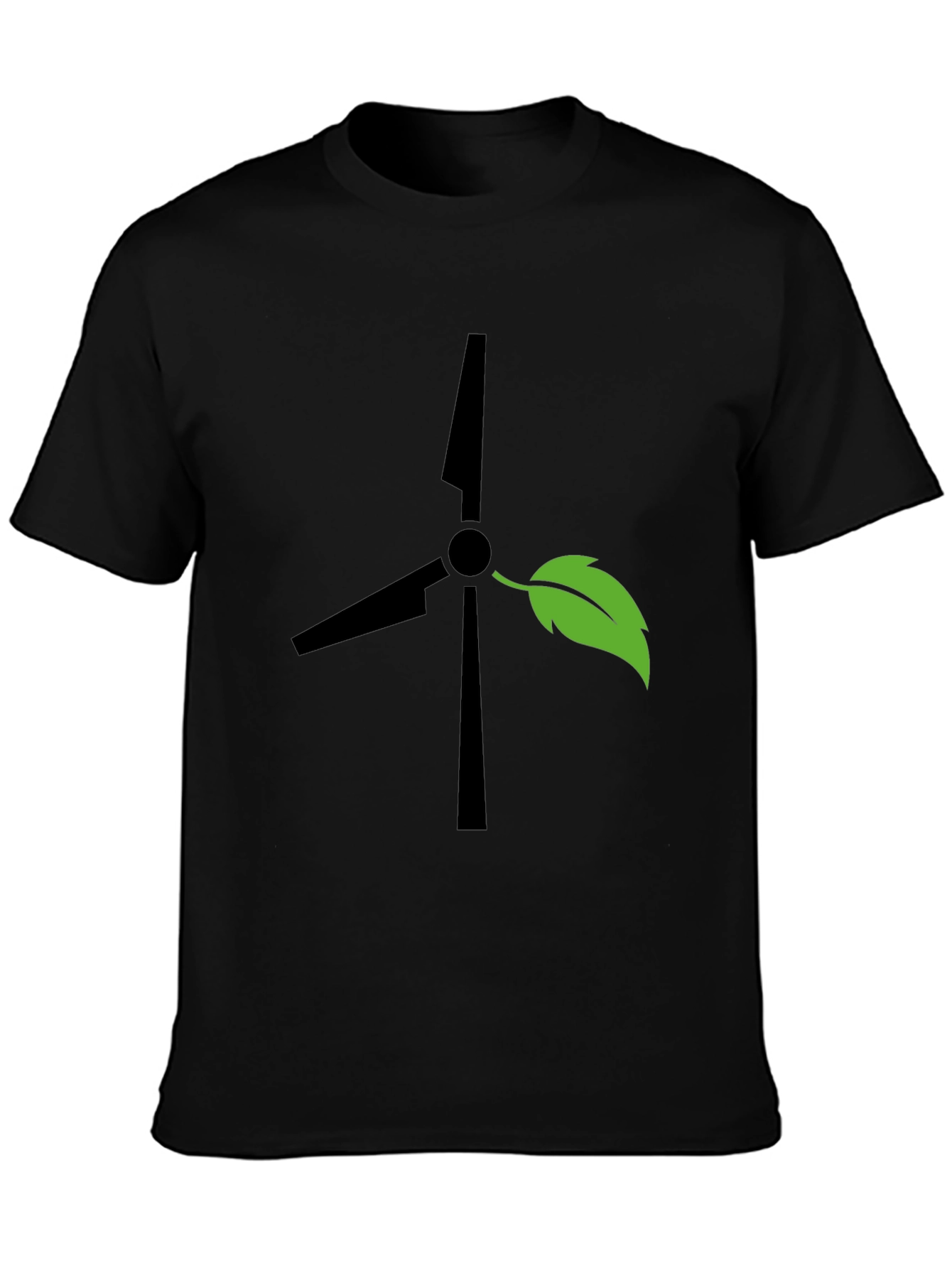 Eco-Friendly Turbine Graphic Tee
