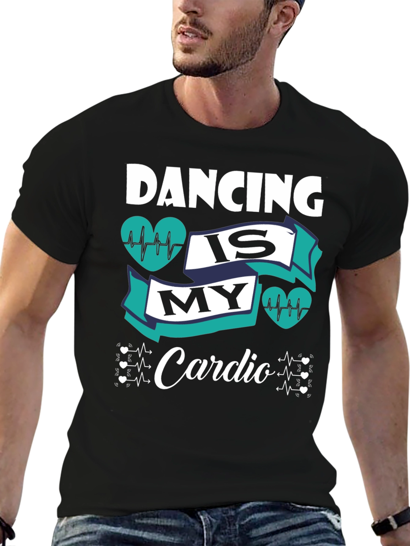 Dancing is My Cardio Graphic T-Shirt