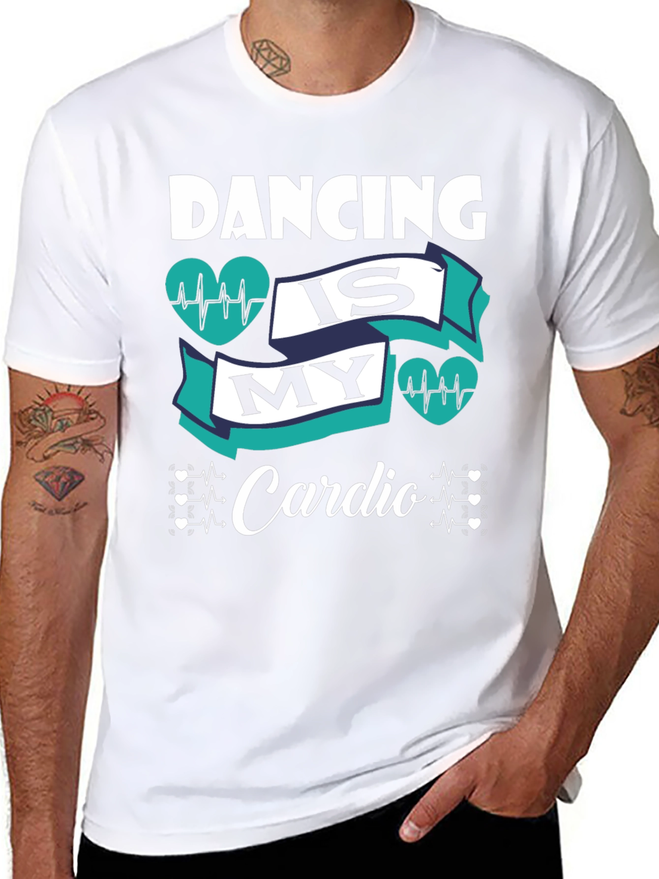 Dancing is My Cardio Graphic T-Shirt
