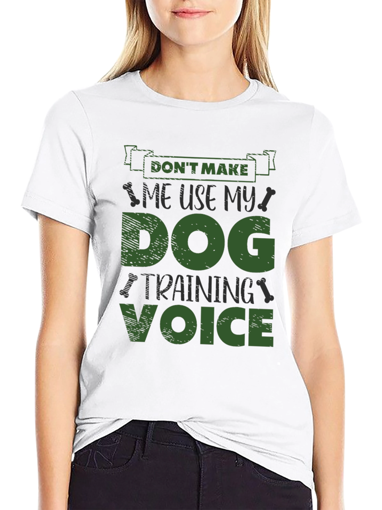 Dog Training Voice T-Shirt - Funny Dog Lover Tee