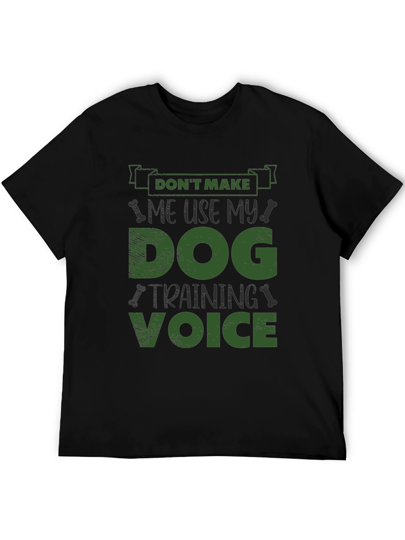 Dog Training Voice T-Shirt - Funny Dog Lover Tee