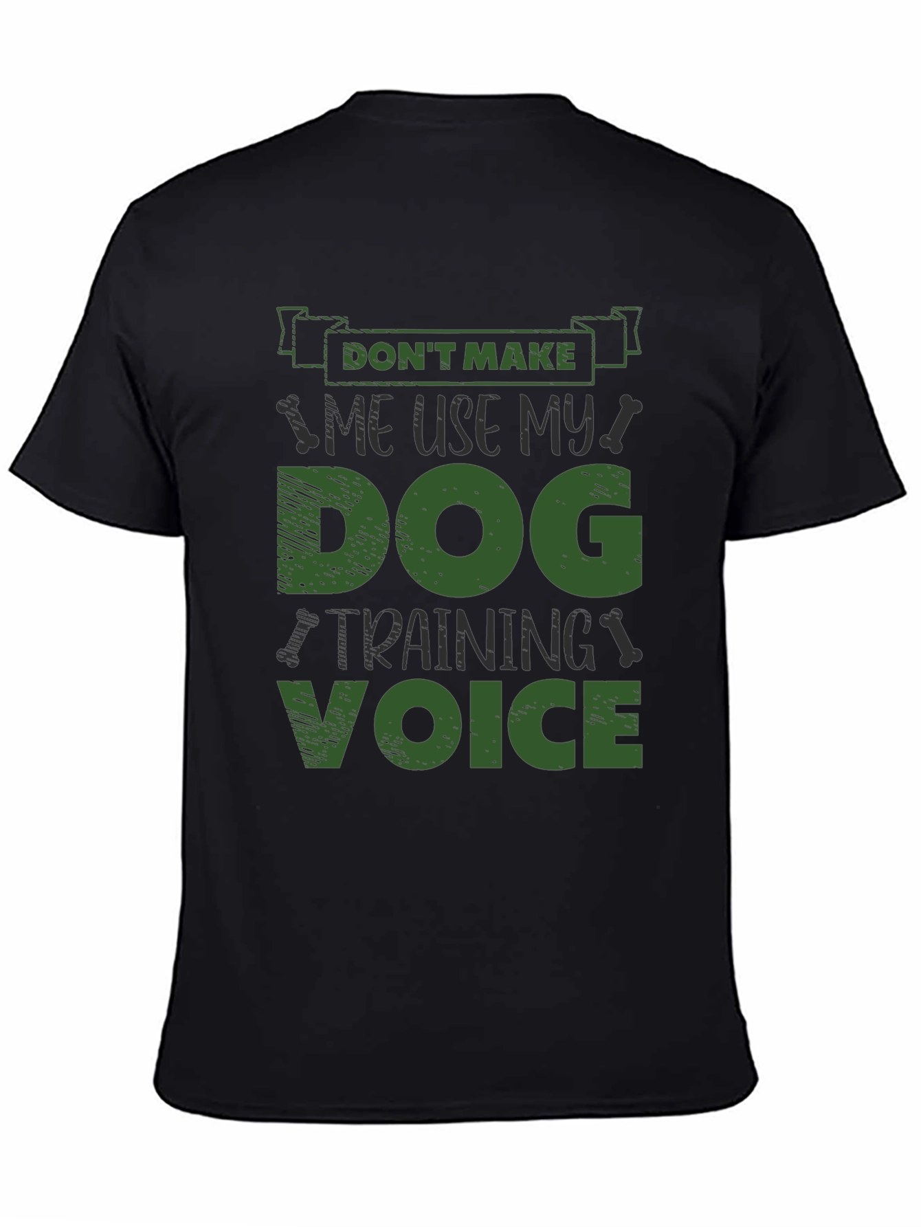 Dog Training Voice T-Shirt - Funny Dog Lover Tee