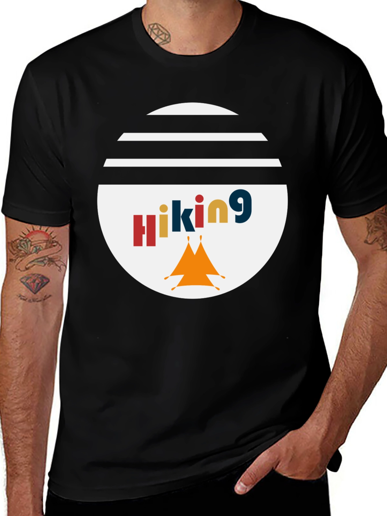 Hiking Graphic Tee - Adventure Awaits!