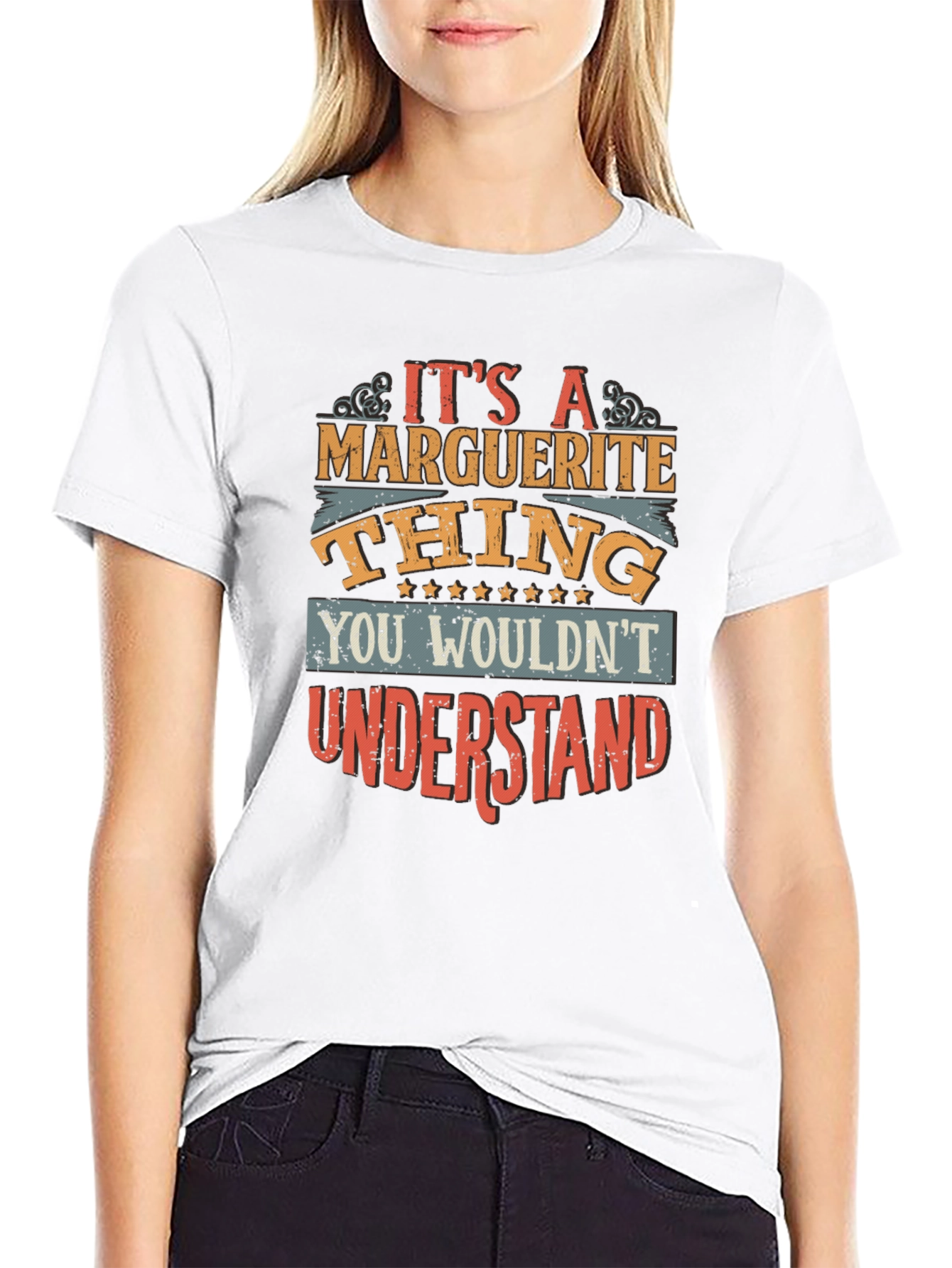 Marguerite Thing Graphic Tee - Unique Gift Idea