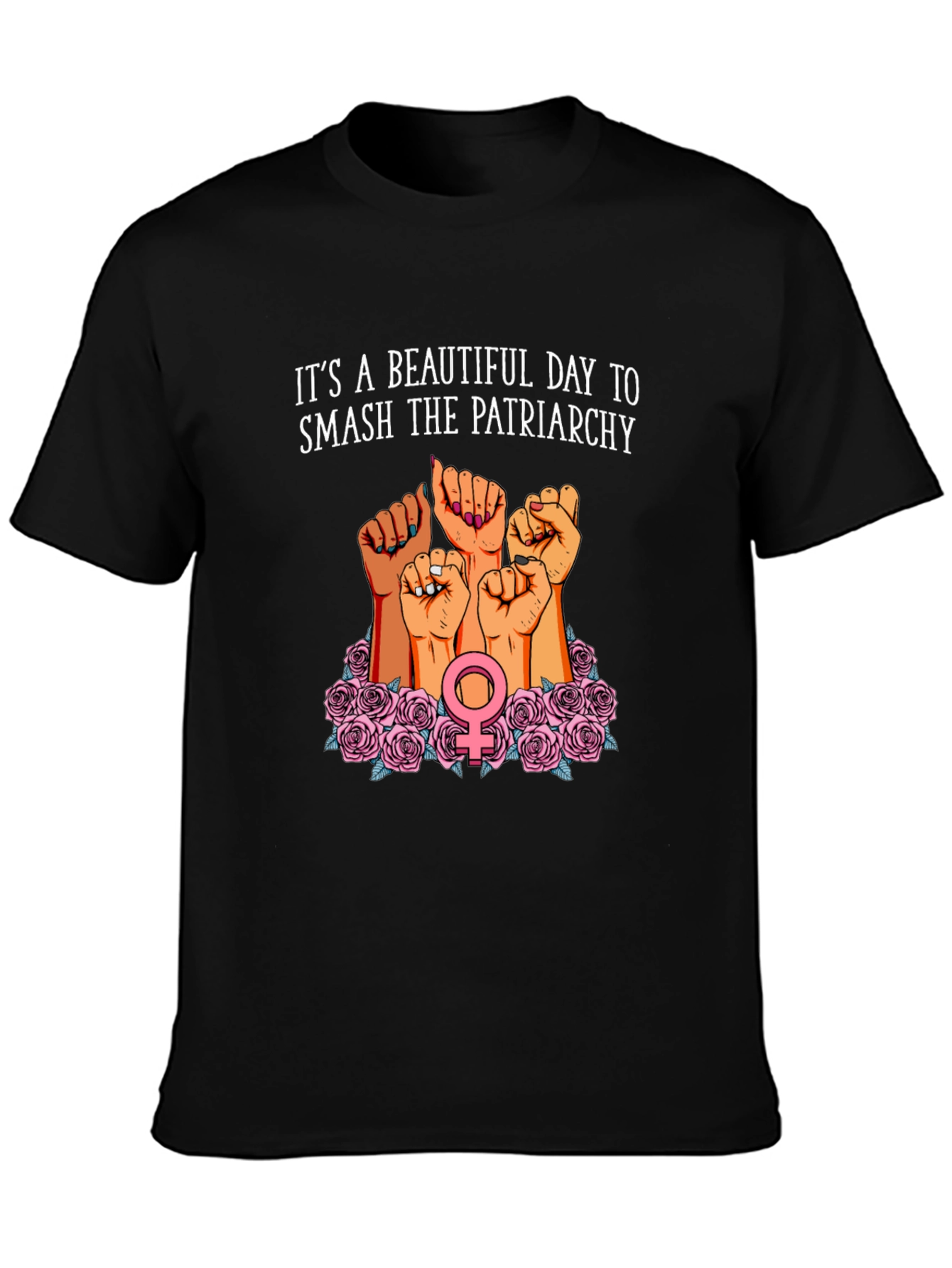 Feminist Smash the Patriarchy Graphic Tee