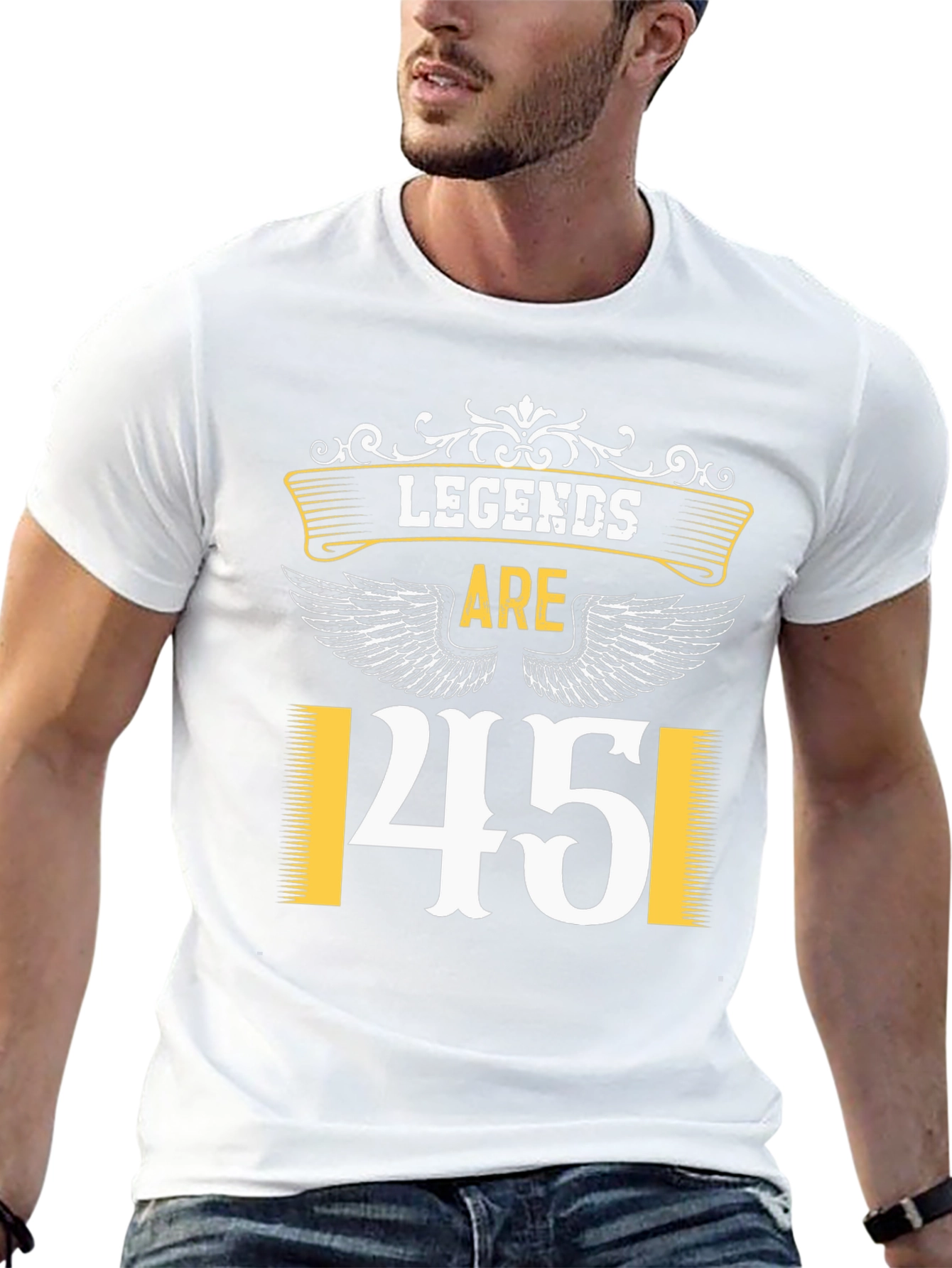 Legends Are 45 T-Shirt - Birthday Gift