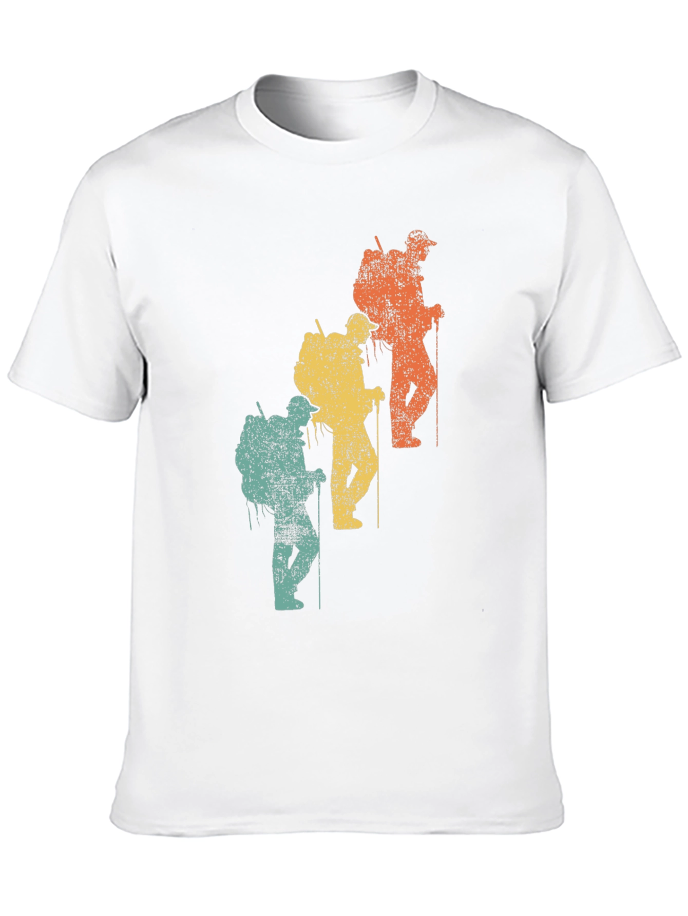 Retro Hiker Graphic Tee - Adventure Ready