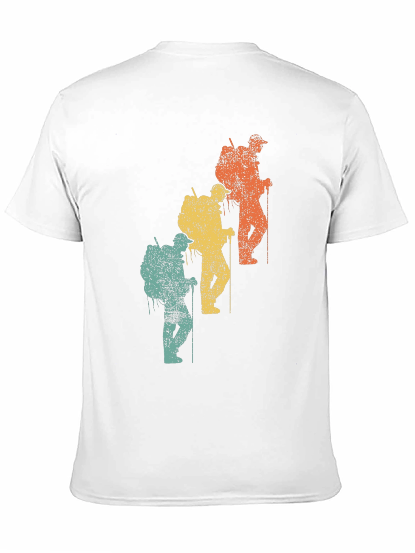 Retro Hiker Graphic Tee - Adventure Ready