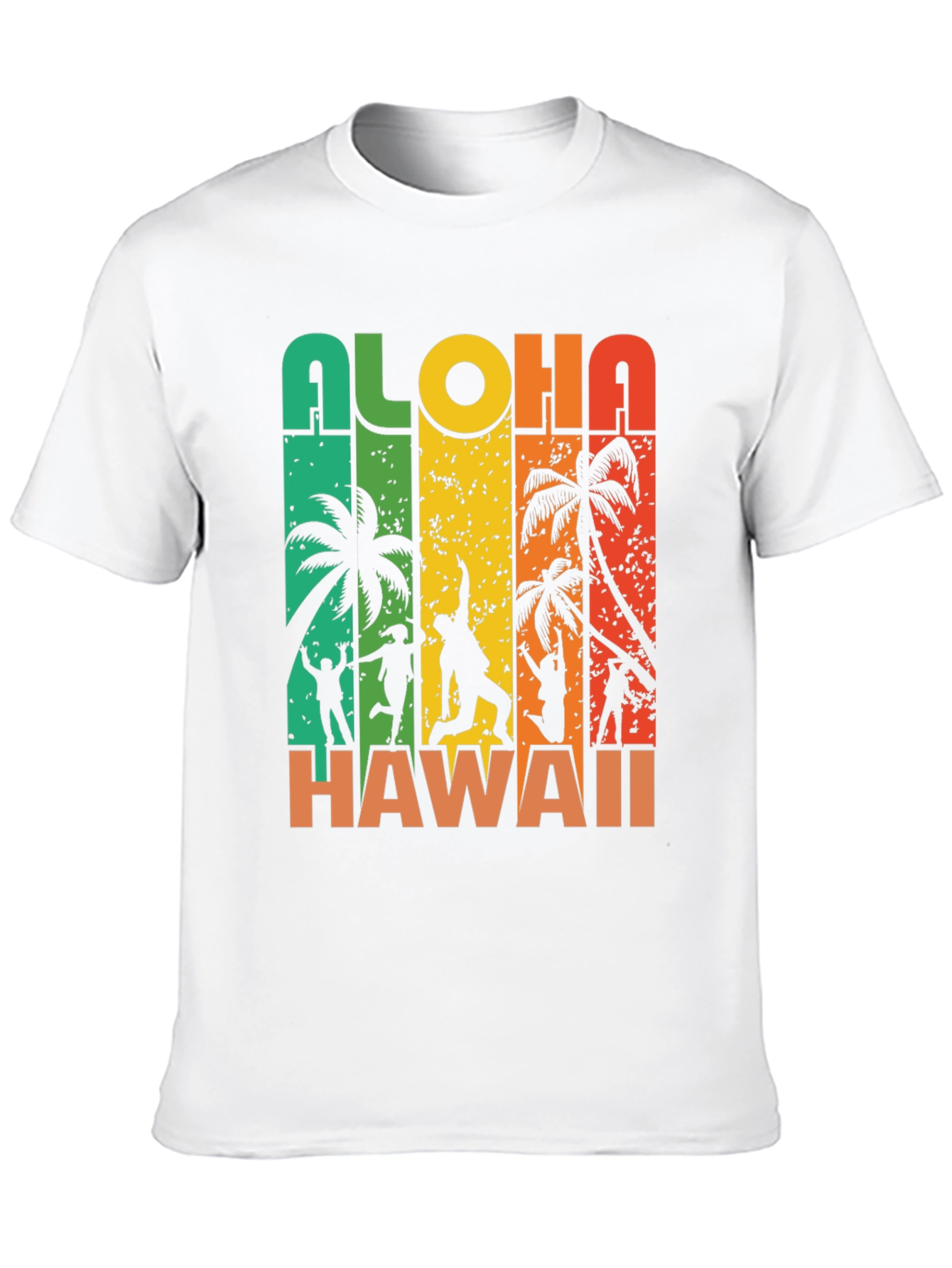Aloha Hawaii T-Shirt: Retro Beach Design Soft Cotton