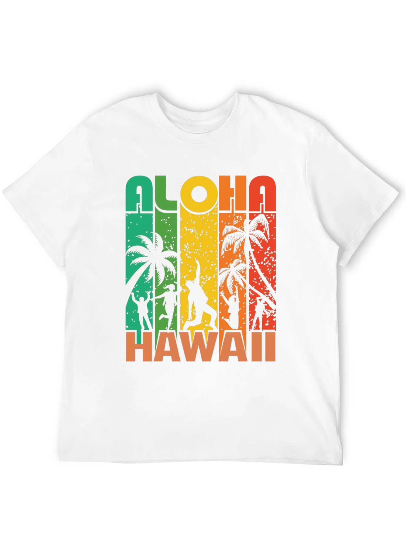 Aloha Hawaii T-Shirt: Retro Beach Design Soft Cotton