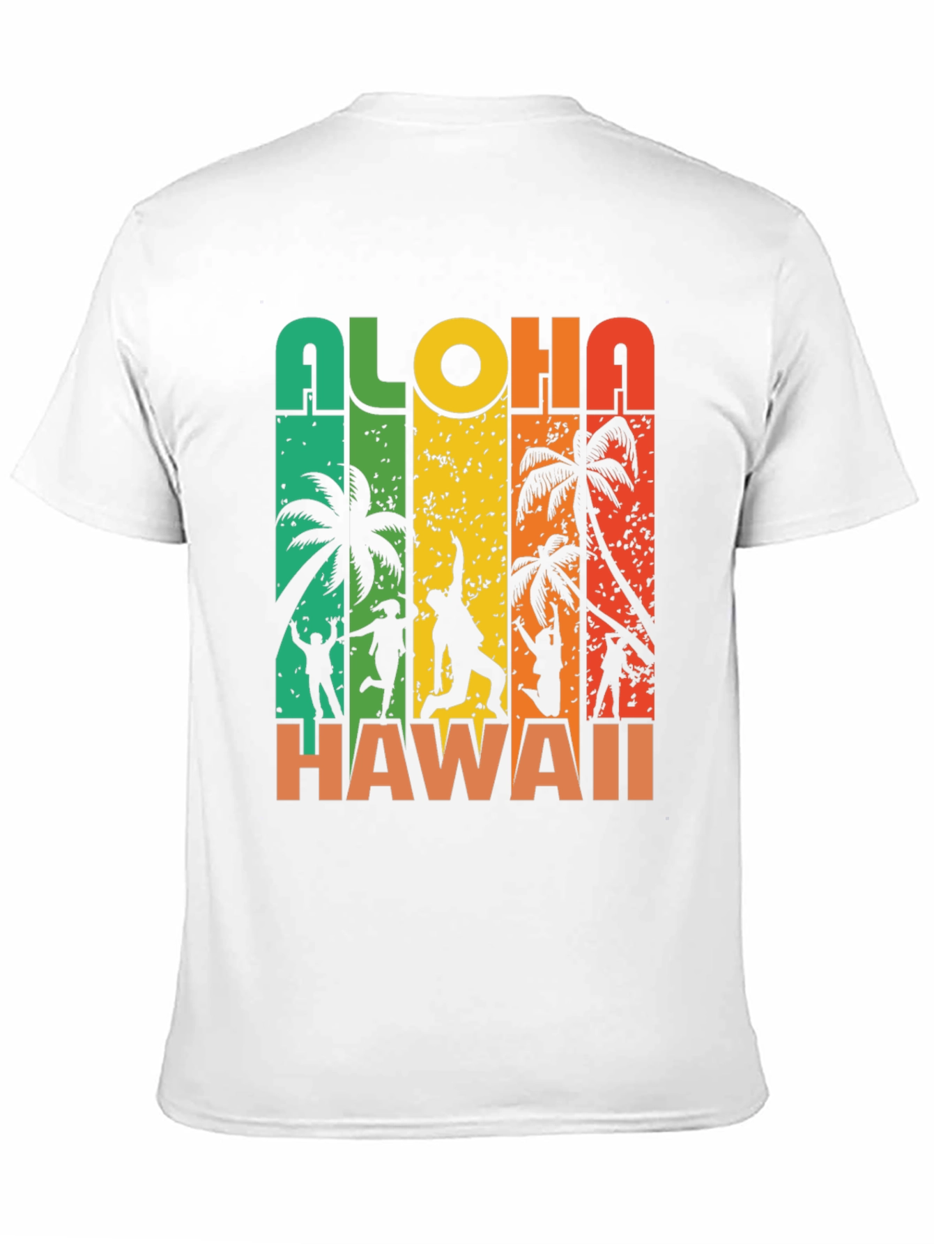 Aloha Hawaii T-Shirt: Retro Beach Design Soft Cotton