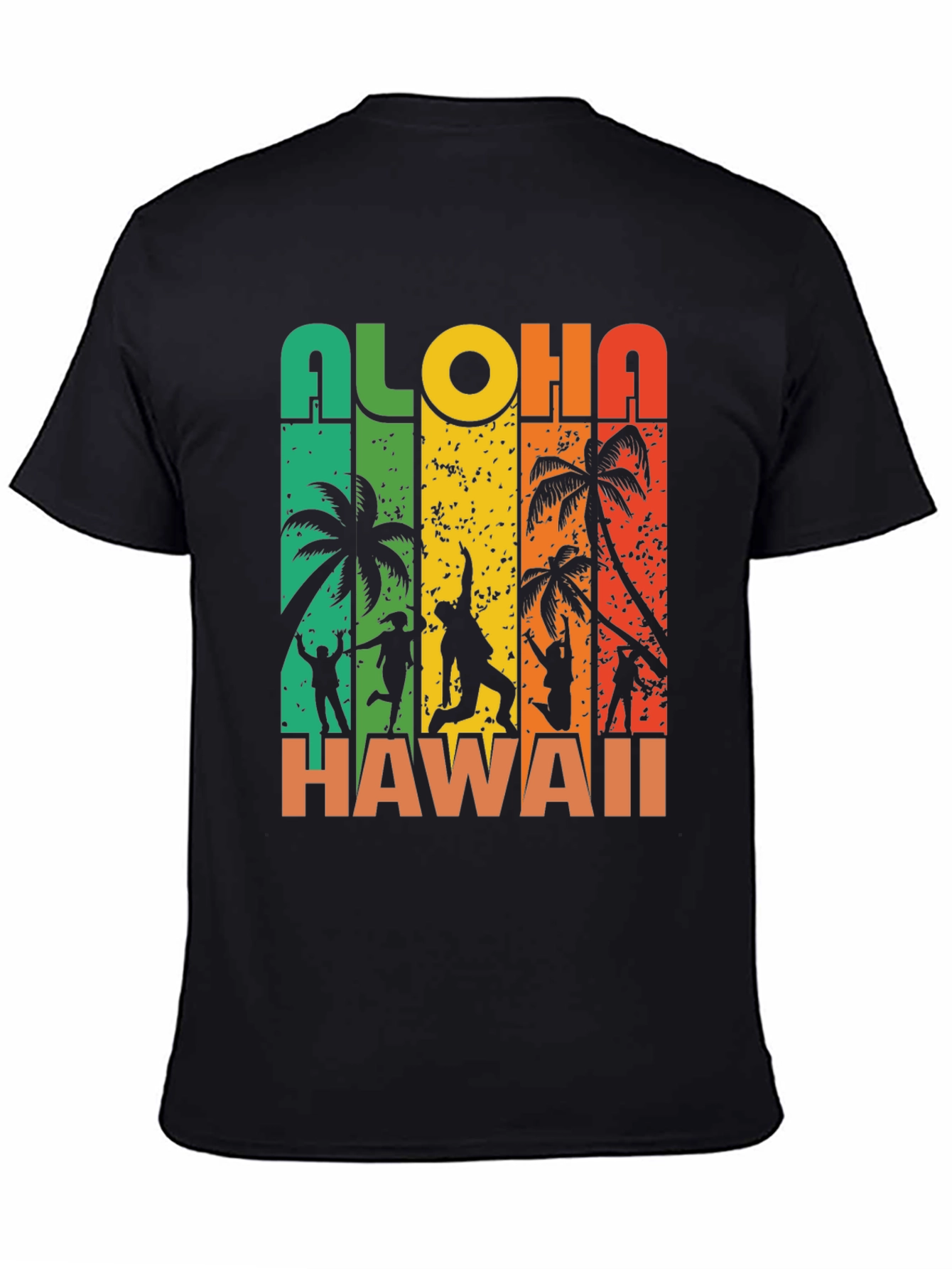 Aloha Hawaii T-Shirt: Retro Beach Design Soft Cotton
