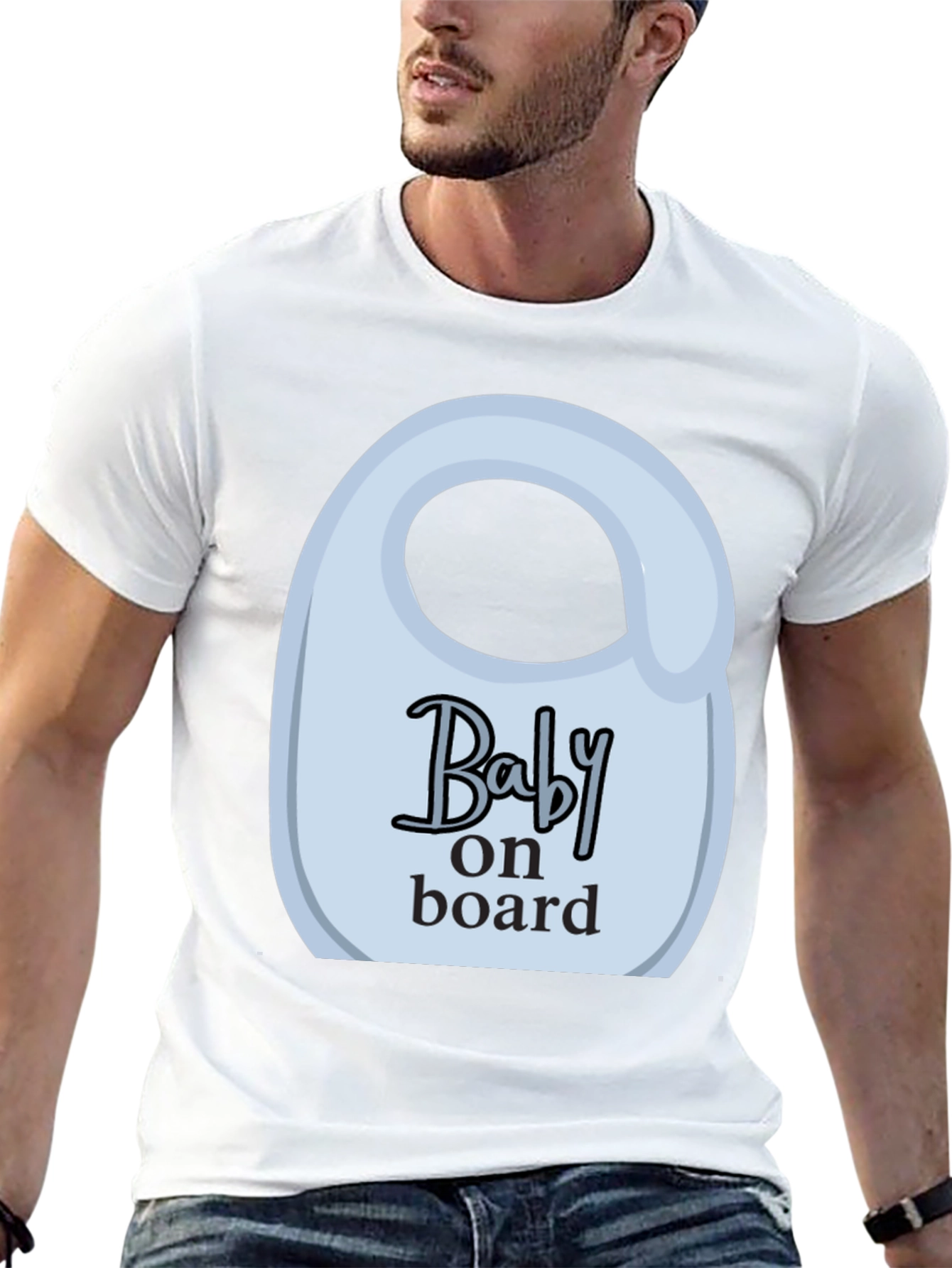 Baby On Board Graphic Tee - New Parent Apparel
