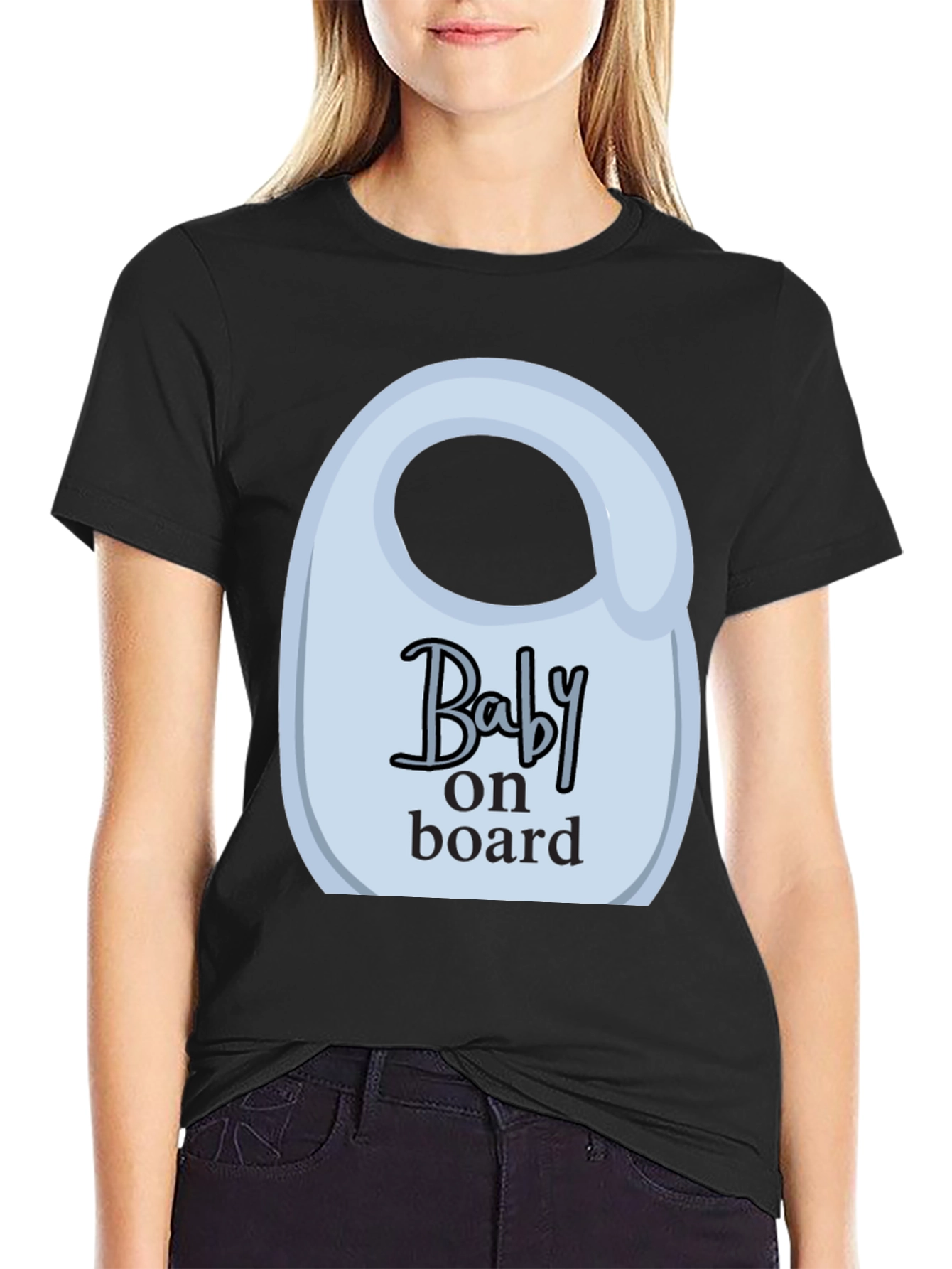Baby On Board Graphic Tee - New Parent Apparel