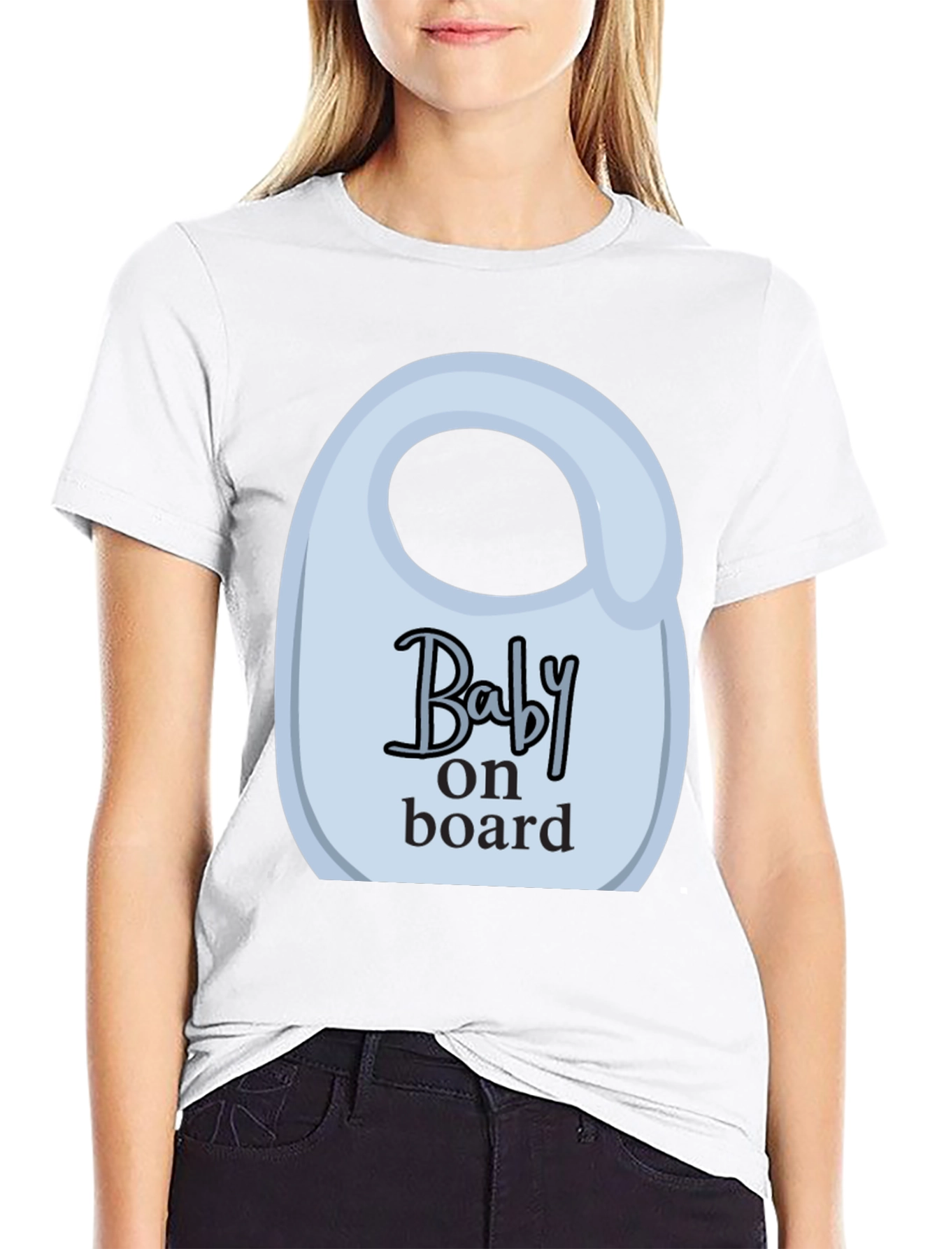 Baby On Board Graphic Tee - New Parent Apparel