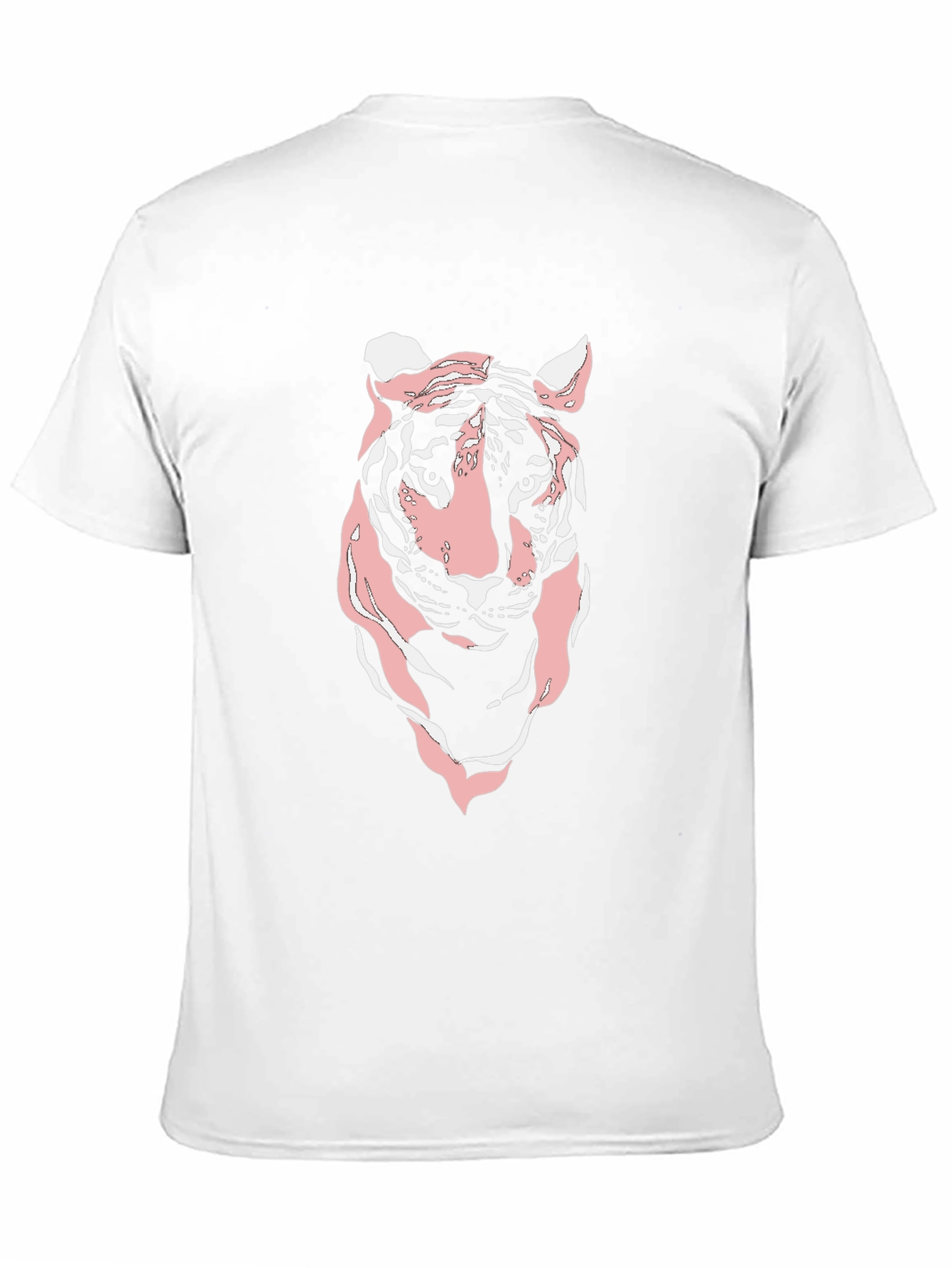 Pink Tiger Graphic Tee - Black T-Shirt