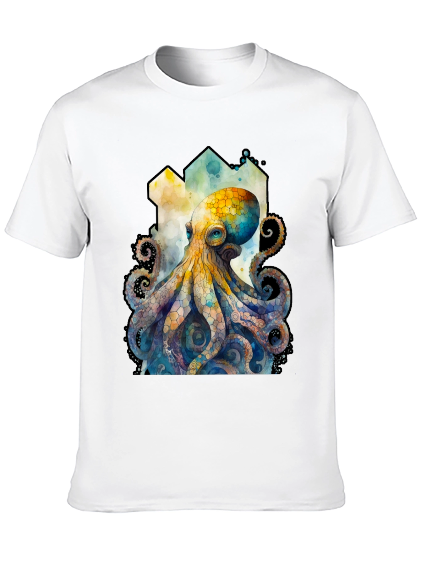 Watercolor Octopus Graphic Tee