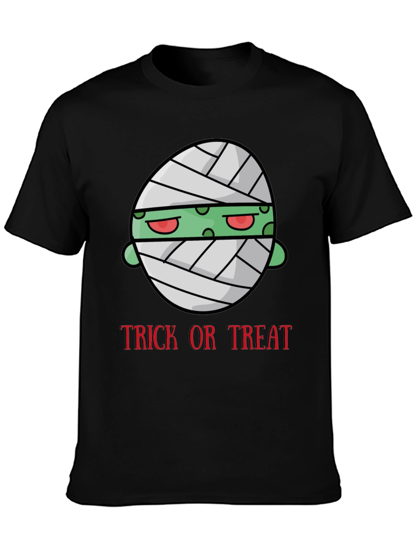 Trick or Treat Mummy Graphic T-Shirt
