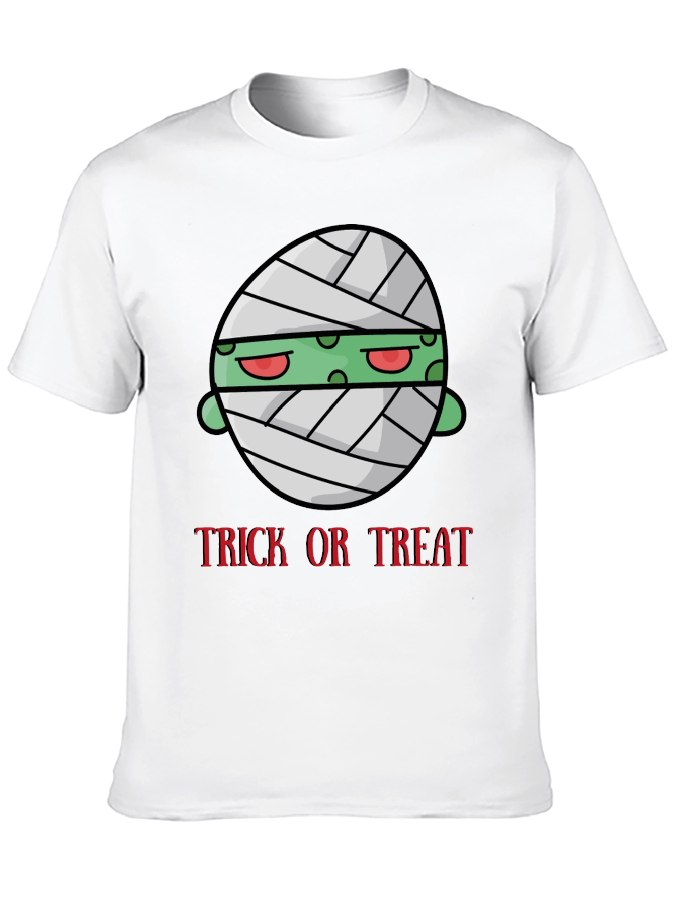 Trick or Treat Mummy Graphic T-Shirt
