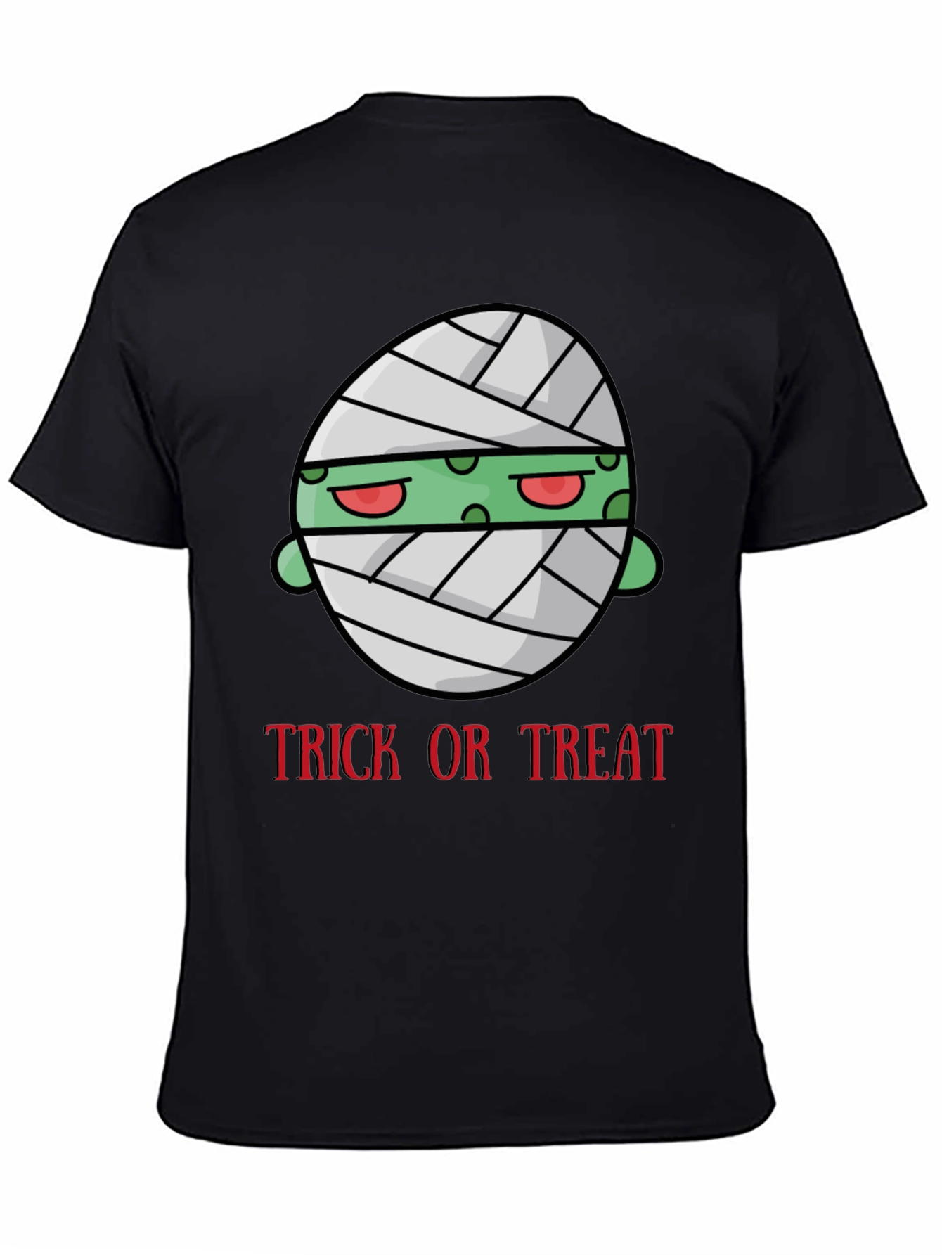 Trick or Treat Mummy Graphic T-Shirt