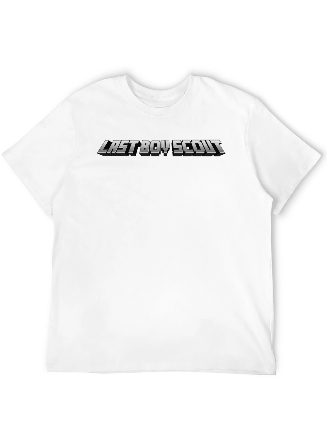 Last Boy Scout Black Graphic T-Shirt