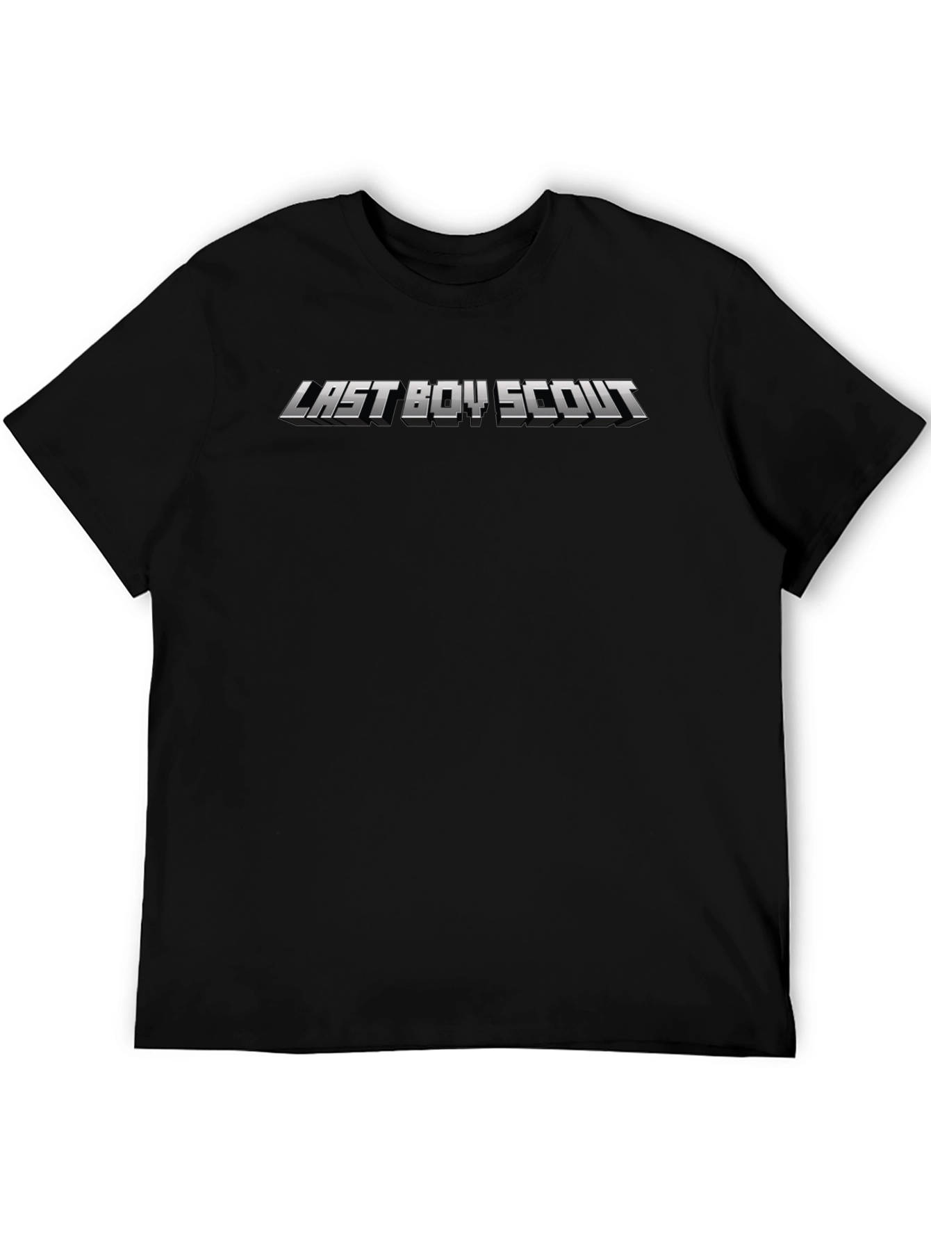 Last Boy Scout Black Graphic T-Shirt