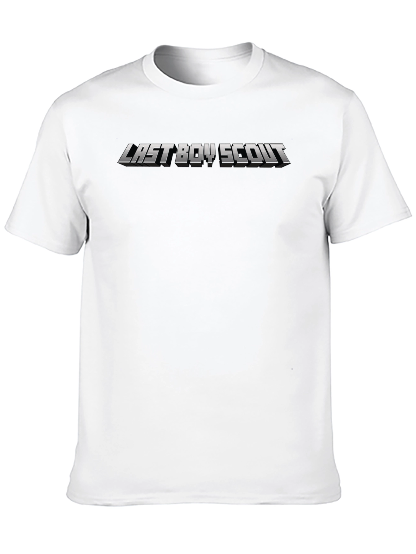 Last Boy Scout Black Graphic T-Shirt