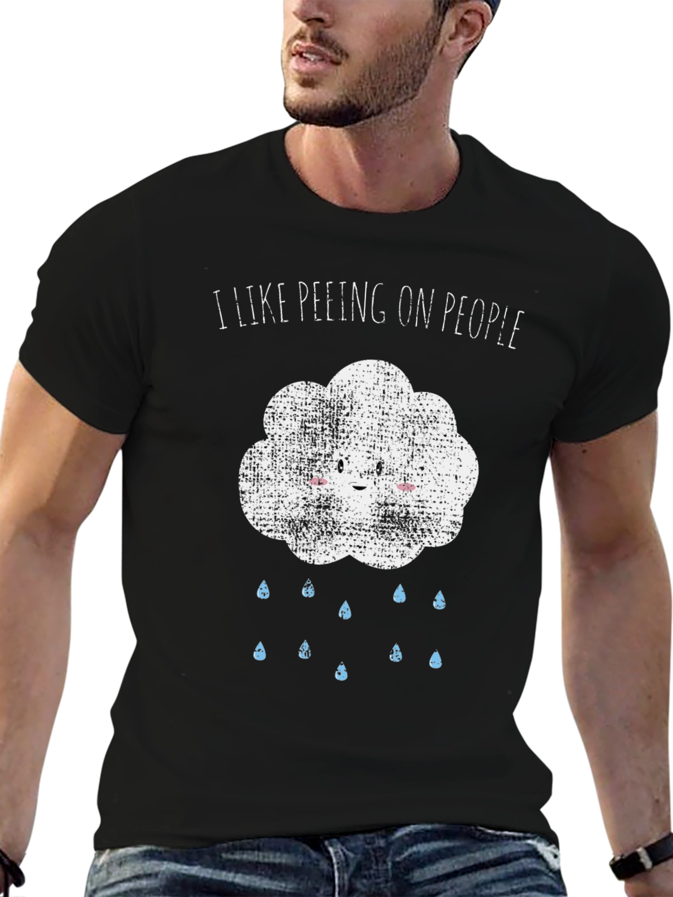 I Like Peeing On People Graphic Tee