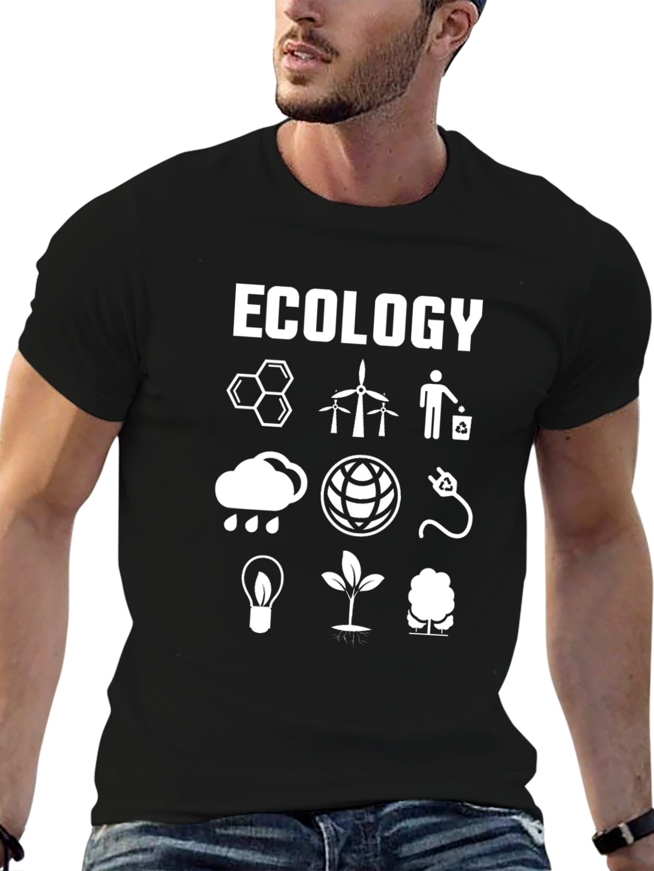 Ecology Graphic Tee - Environmentally Friendly Design
