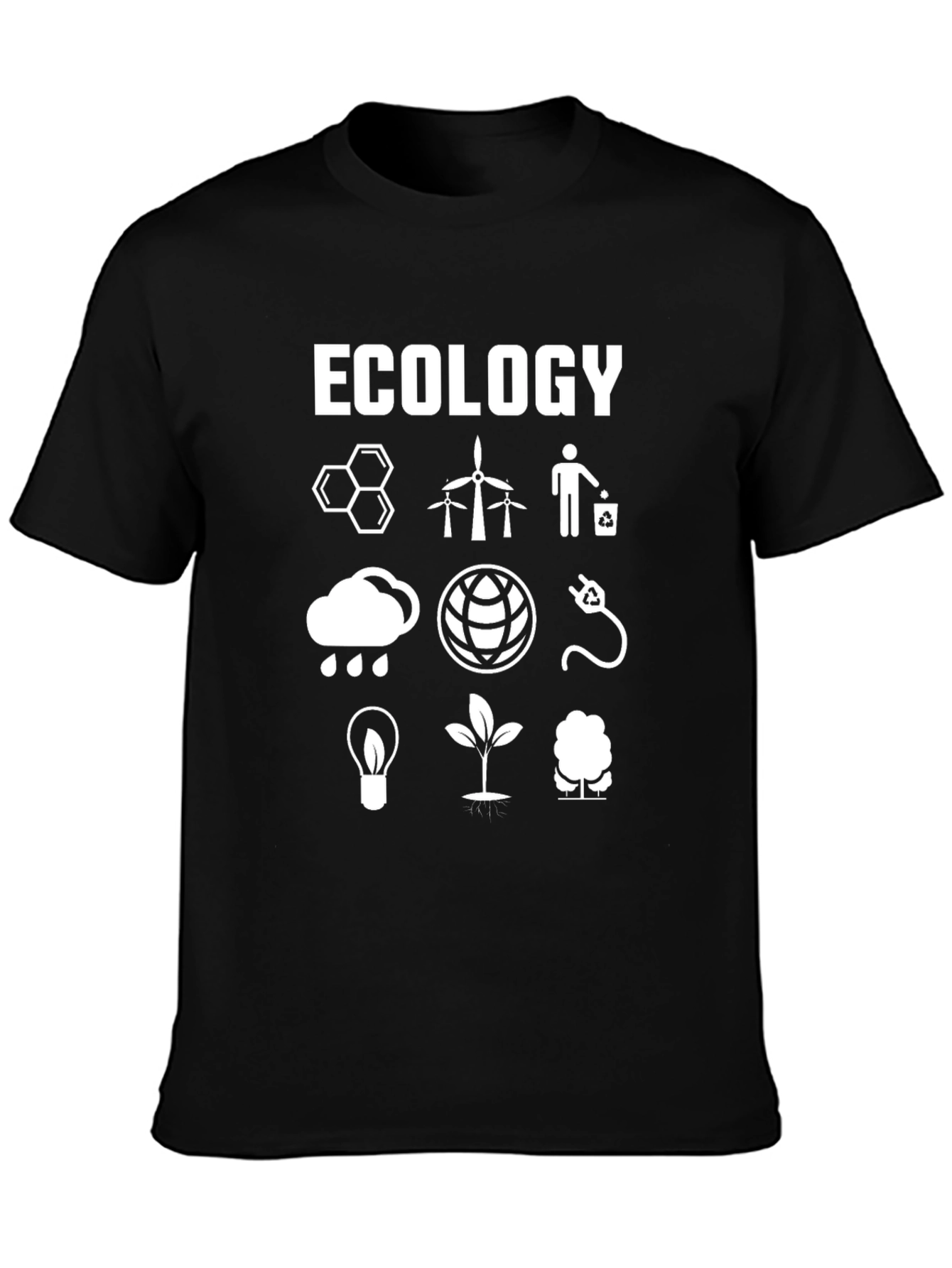 Ecology Graphic Tee - Environmentally Friendly Design