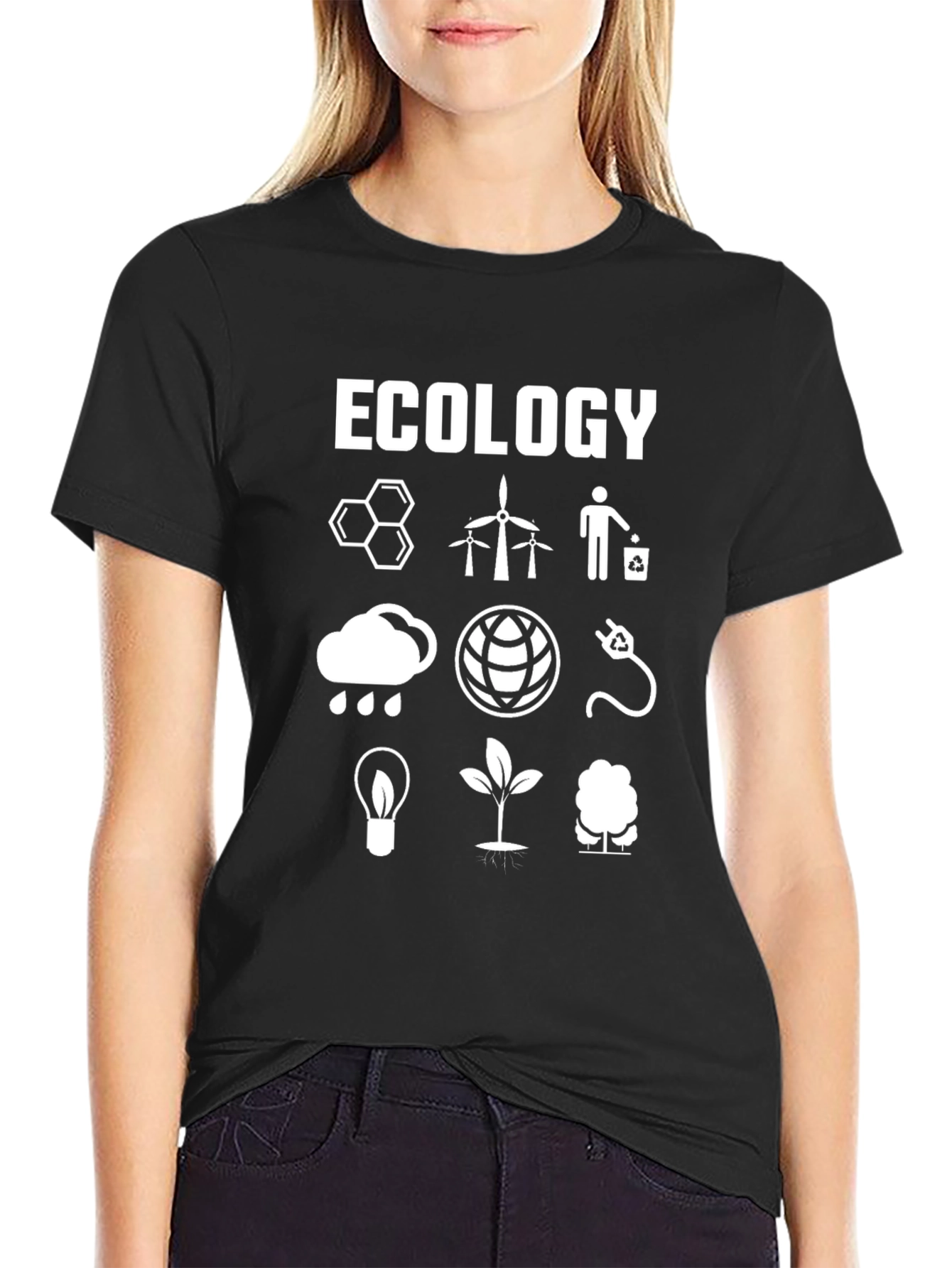 Ecology Graphic Tee - Environmentally Friendly Design