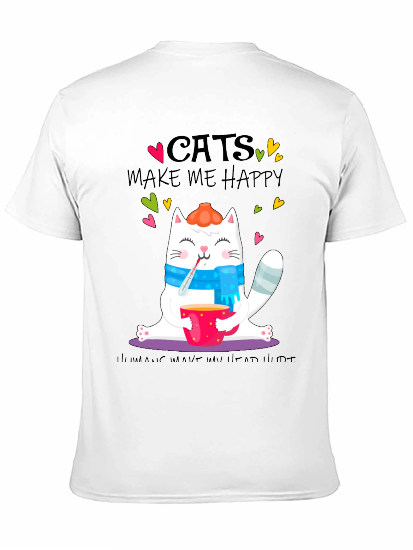 Cats Make Me Happy T-Shirt