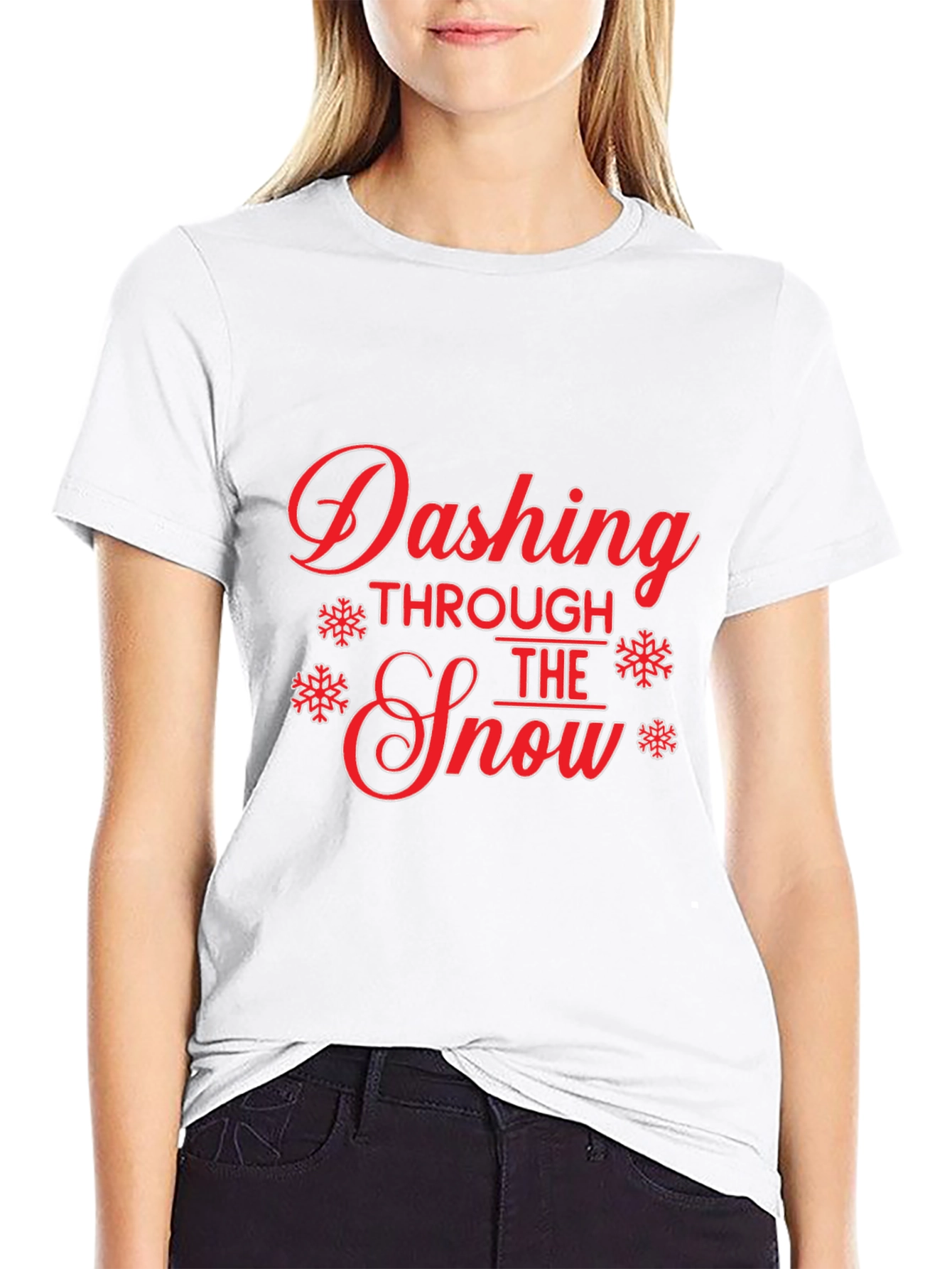 Dashing Through The Snow Graphic Tee