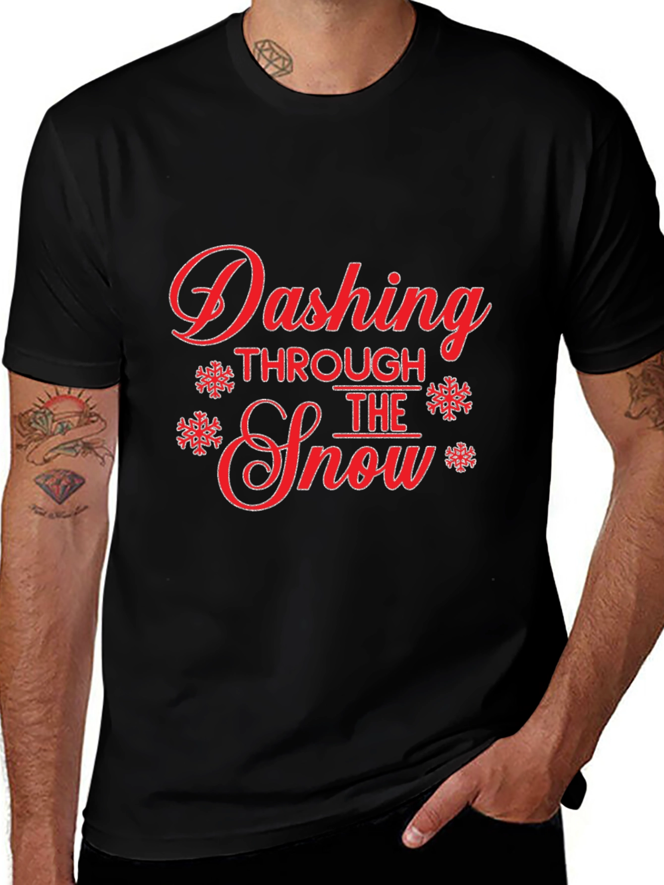 Dashing Through The Snow Graphic Tee