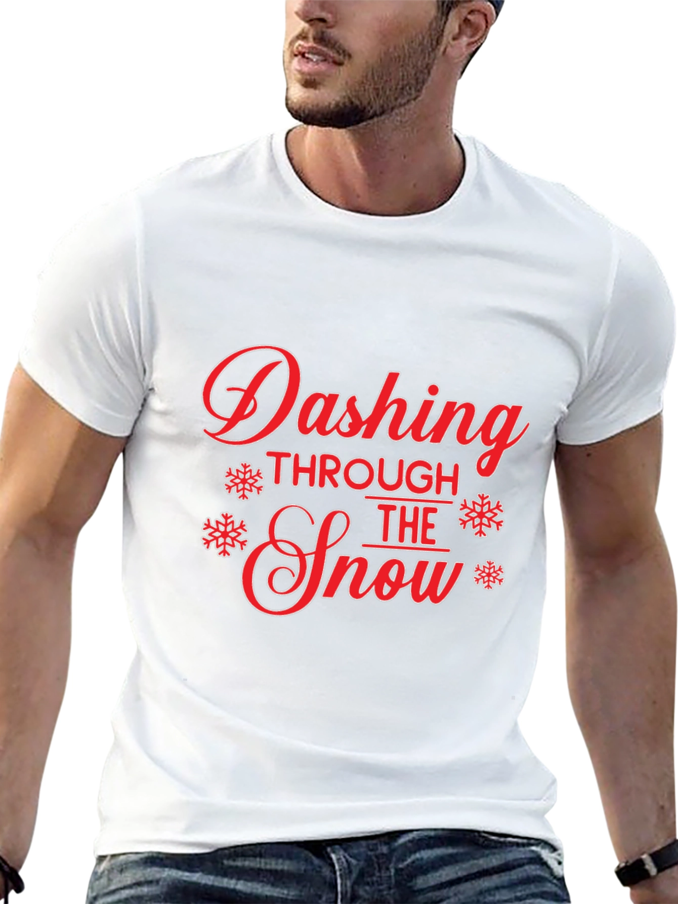 Dashing Through The Snow Graphic Tee