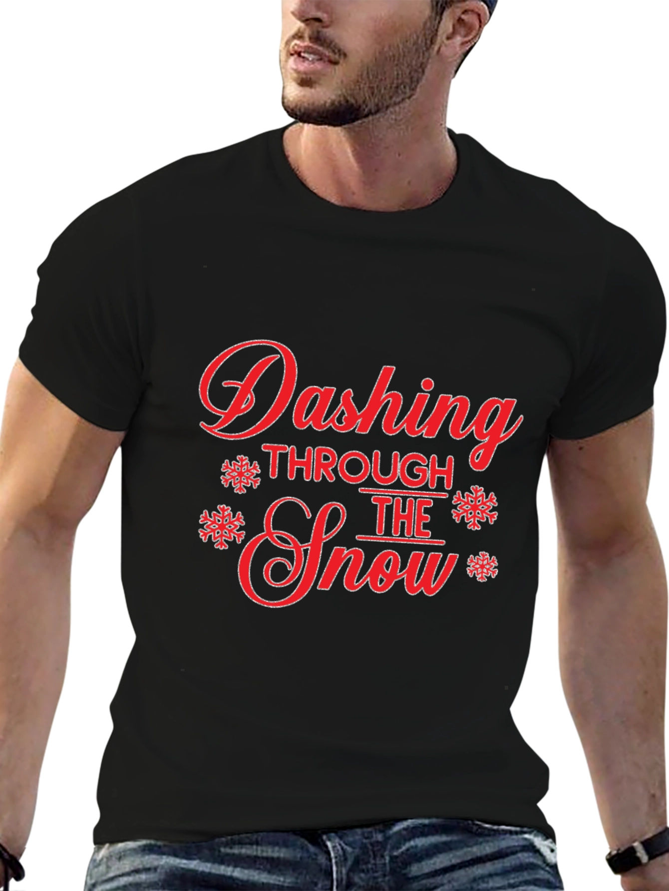 Dashing Through The Snow Graphic Tee