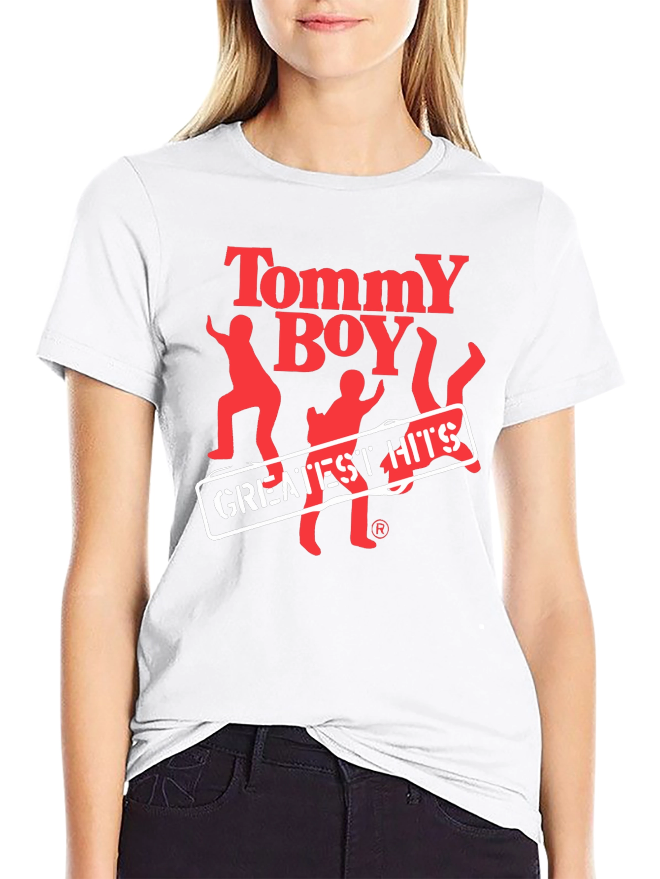 Tommy Boy Greatest Hits Black T-Shirt
