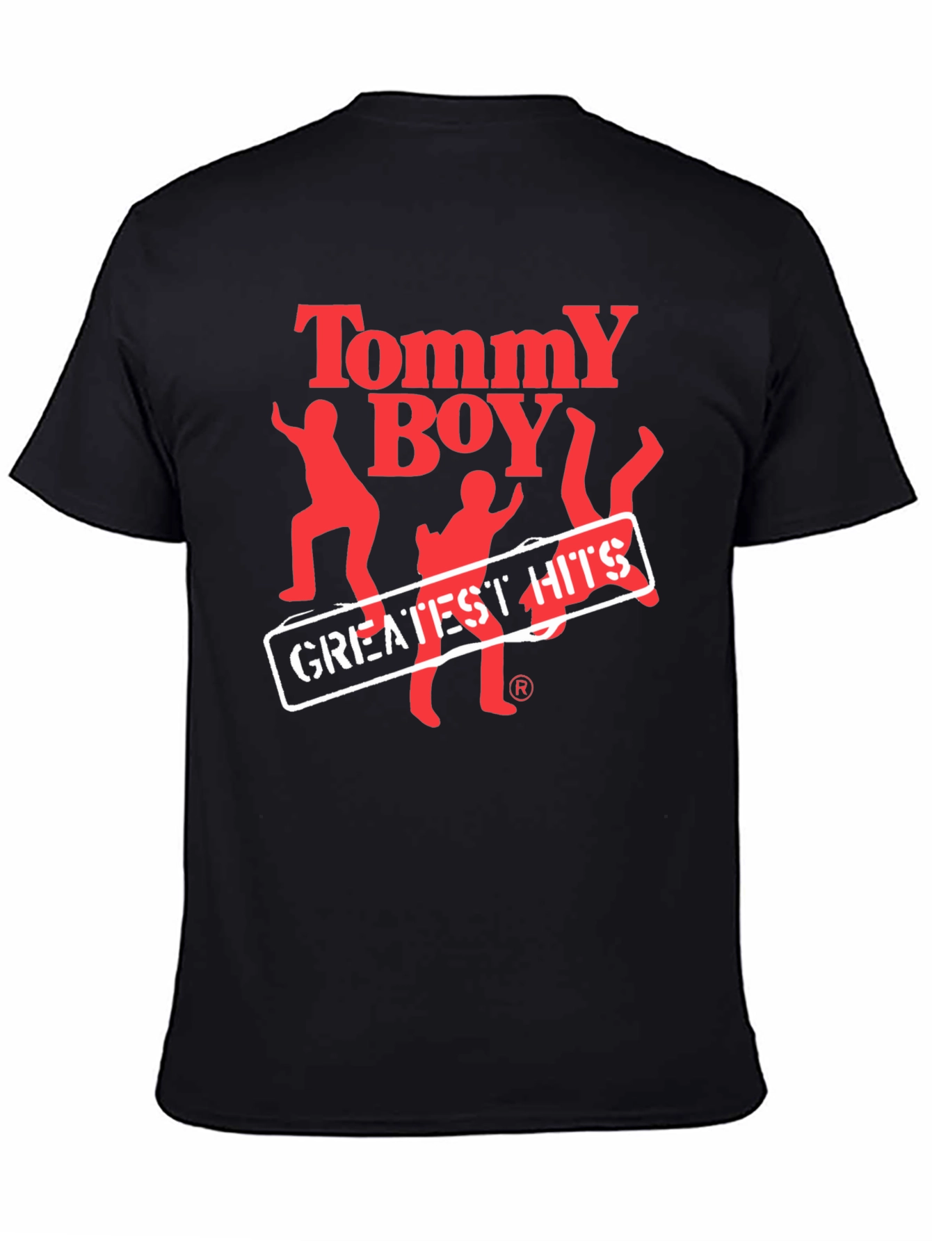 Tommy Boy Greatest Hits Black T-Shirt