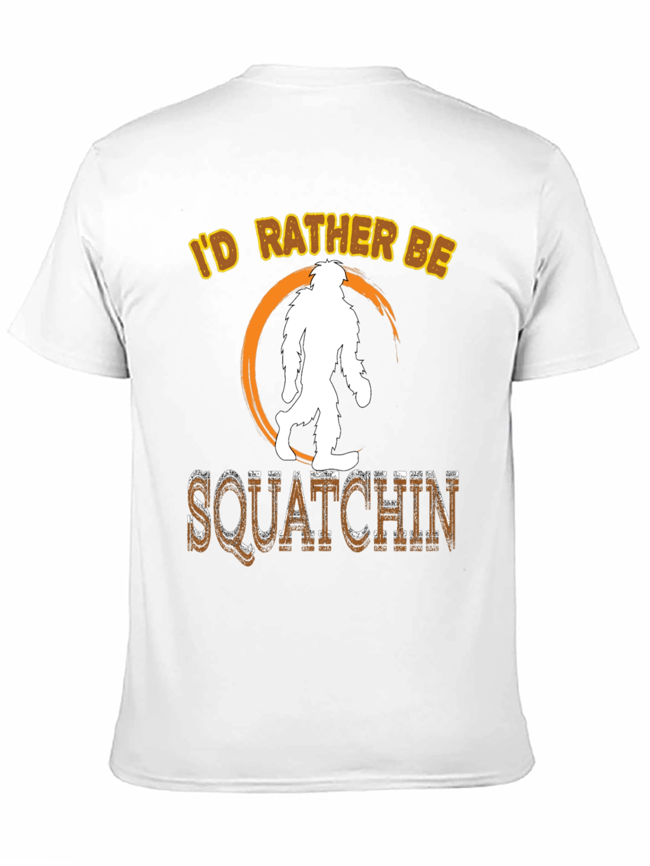 Squatchin T-Shirt - Bigfoot Adventure Tee