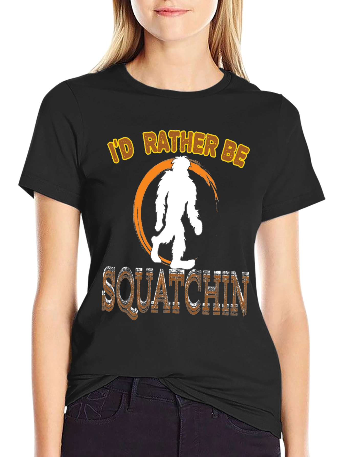 Squatchin T-Shirt - Bigfoot Adventure Tee