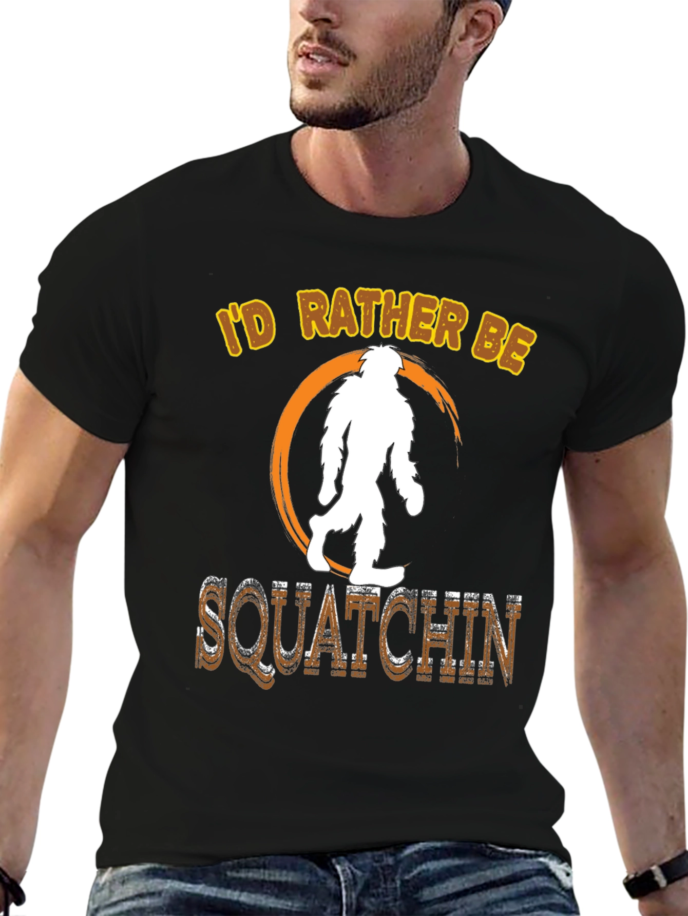 Squatchin T-Shirt - Bigfoot Adventure Tee