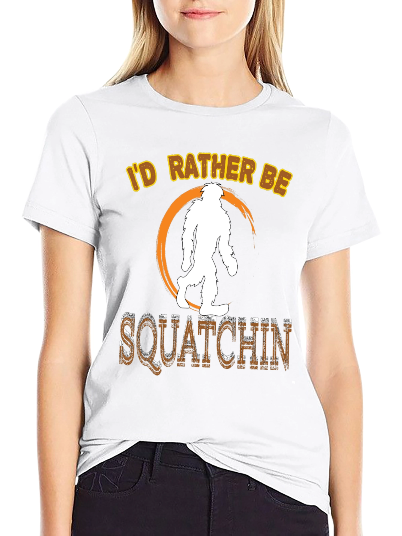 Squatchin T-Shirt - Bigfoot Adventure Tee