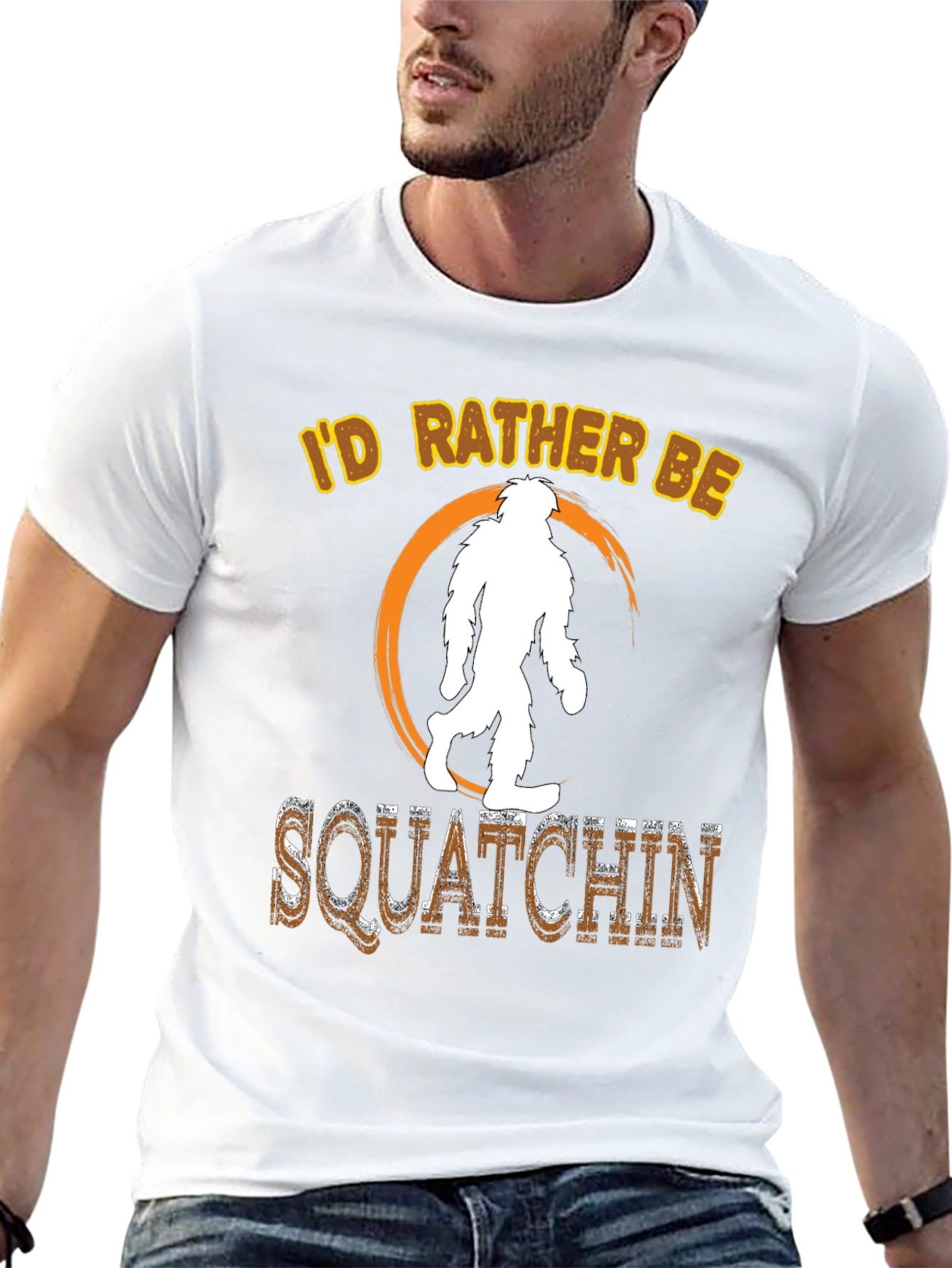 Squatchin T-Shirt - Bigfoot Adventure Tee