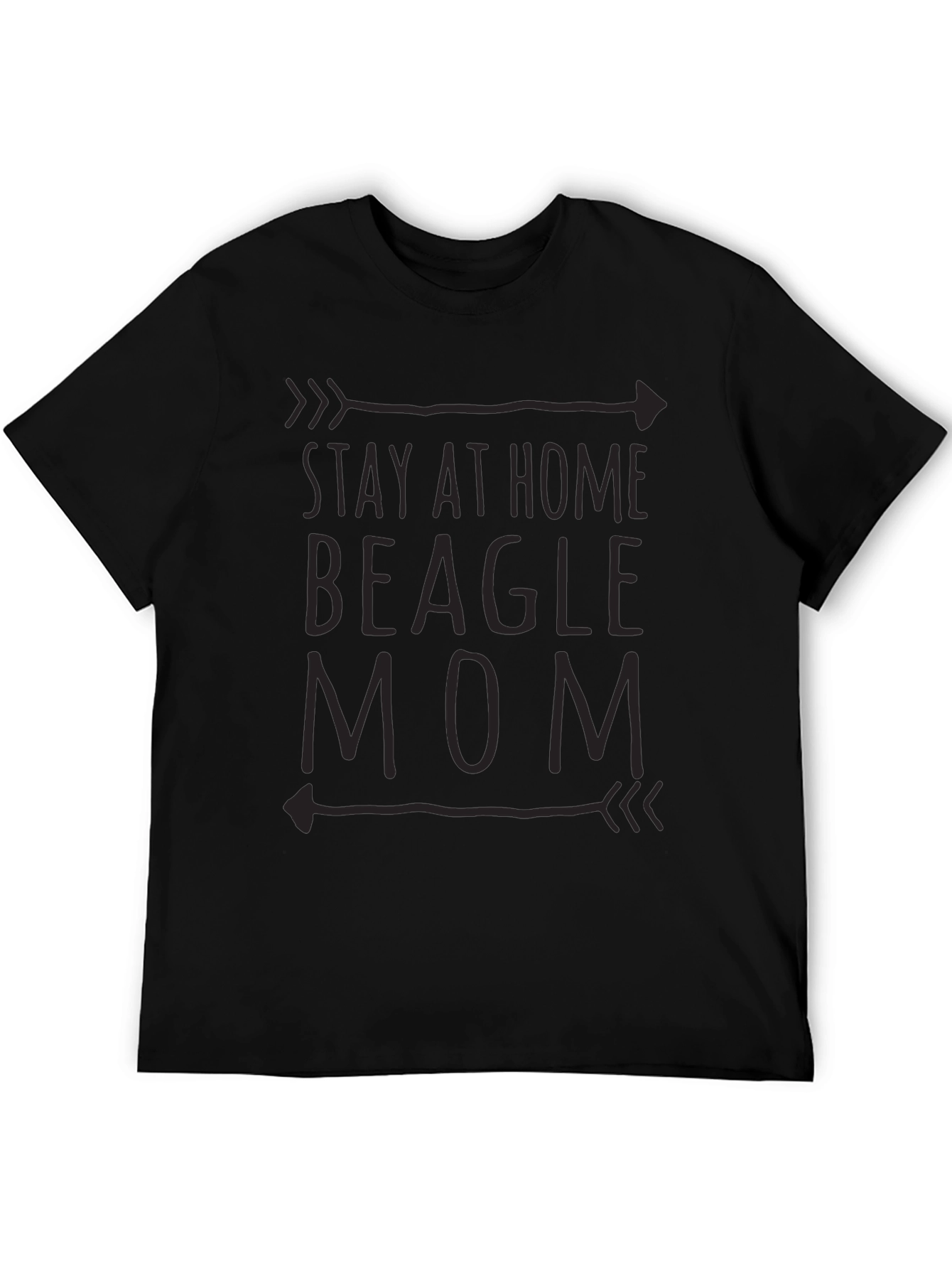 Stay at Home Beagle Mom Graphic T-Shirt