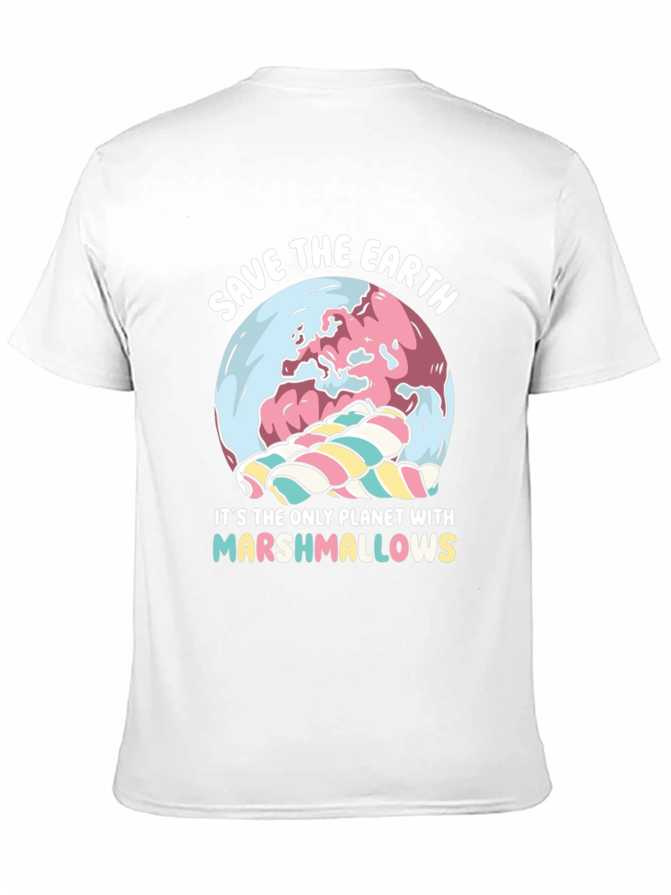 Save the Earth Marshmallow T-Shirt