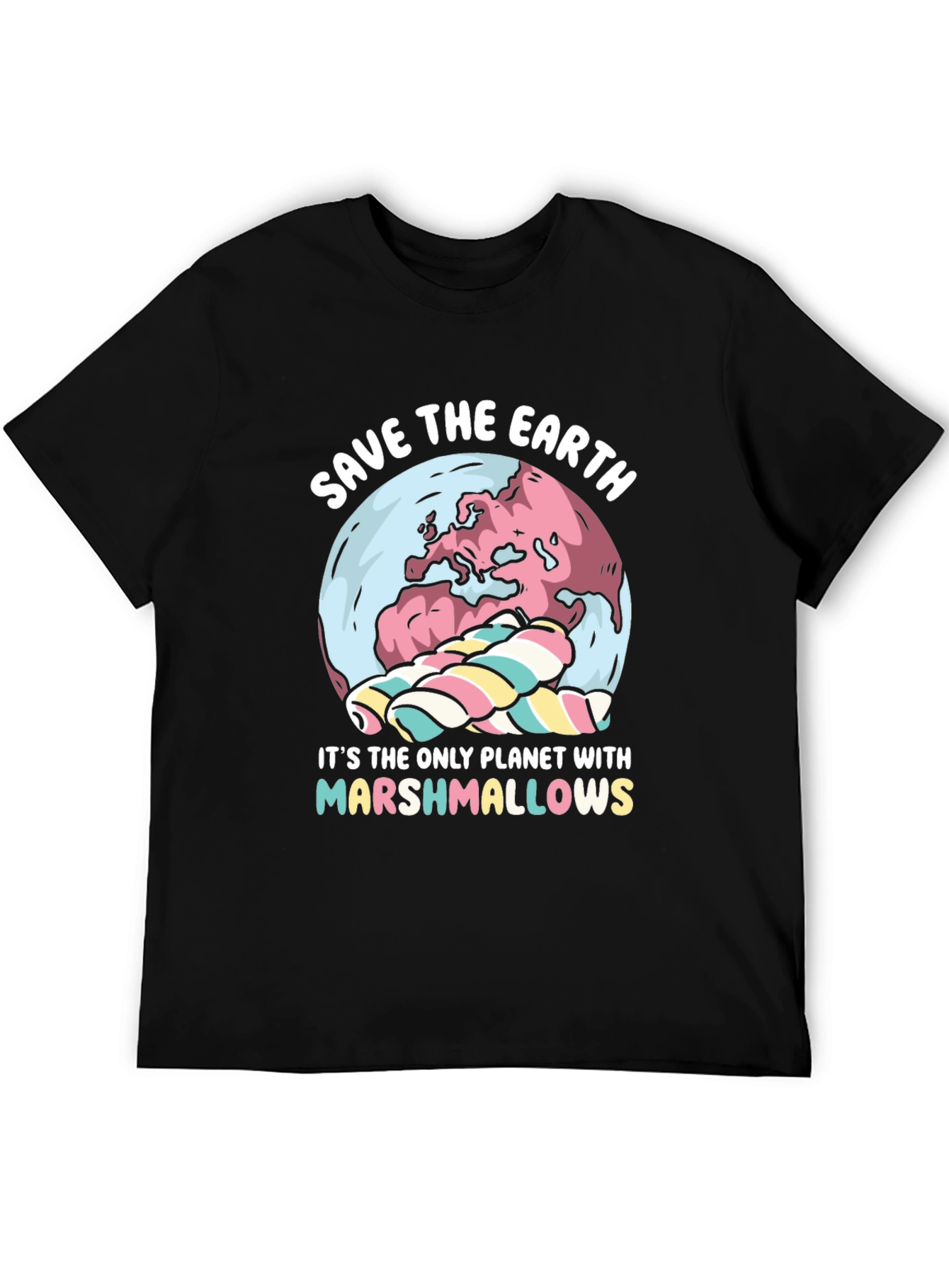 Save the Earth Marshmallow T-Shirt