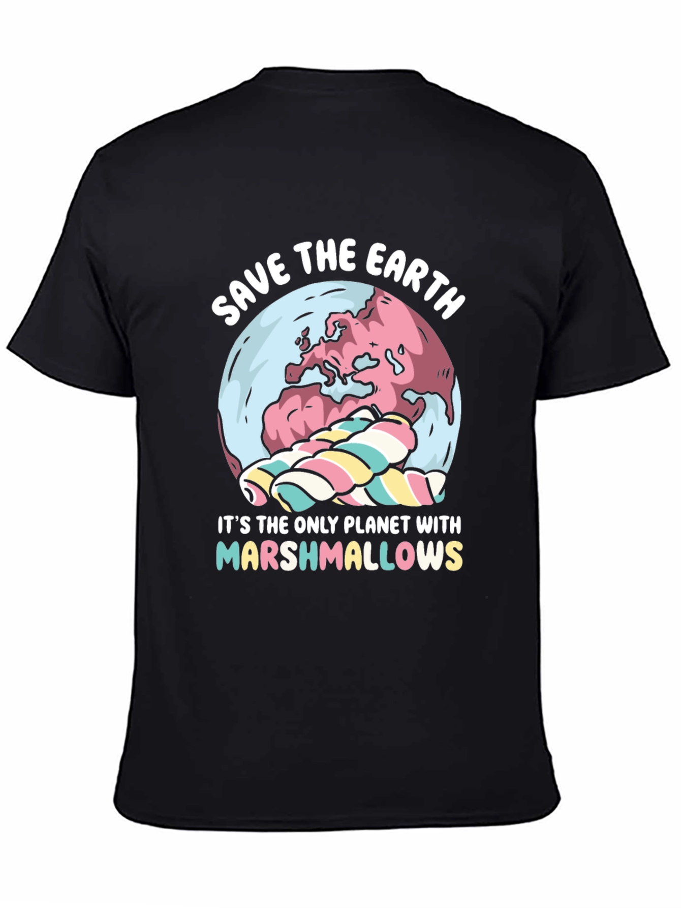 Save the Earth Marshmallow T-Shirt